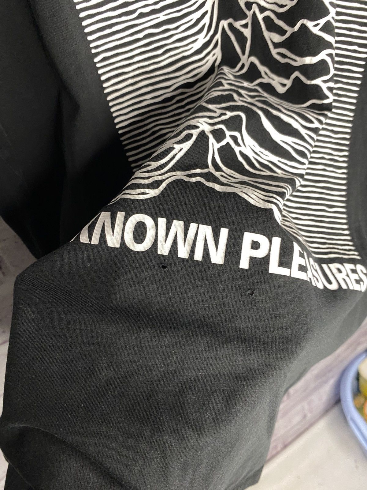 Joy Division Men's T-Shirt Joy Division Unknown Pleasures Logo Tee Size US M / EU 48-50 / 2 - 5 Thumbnail