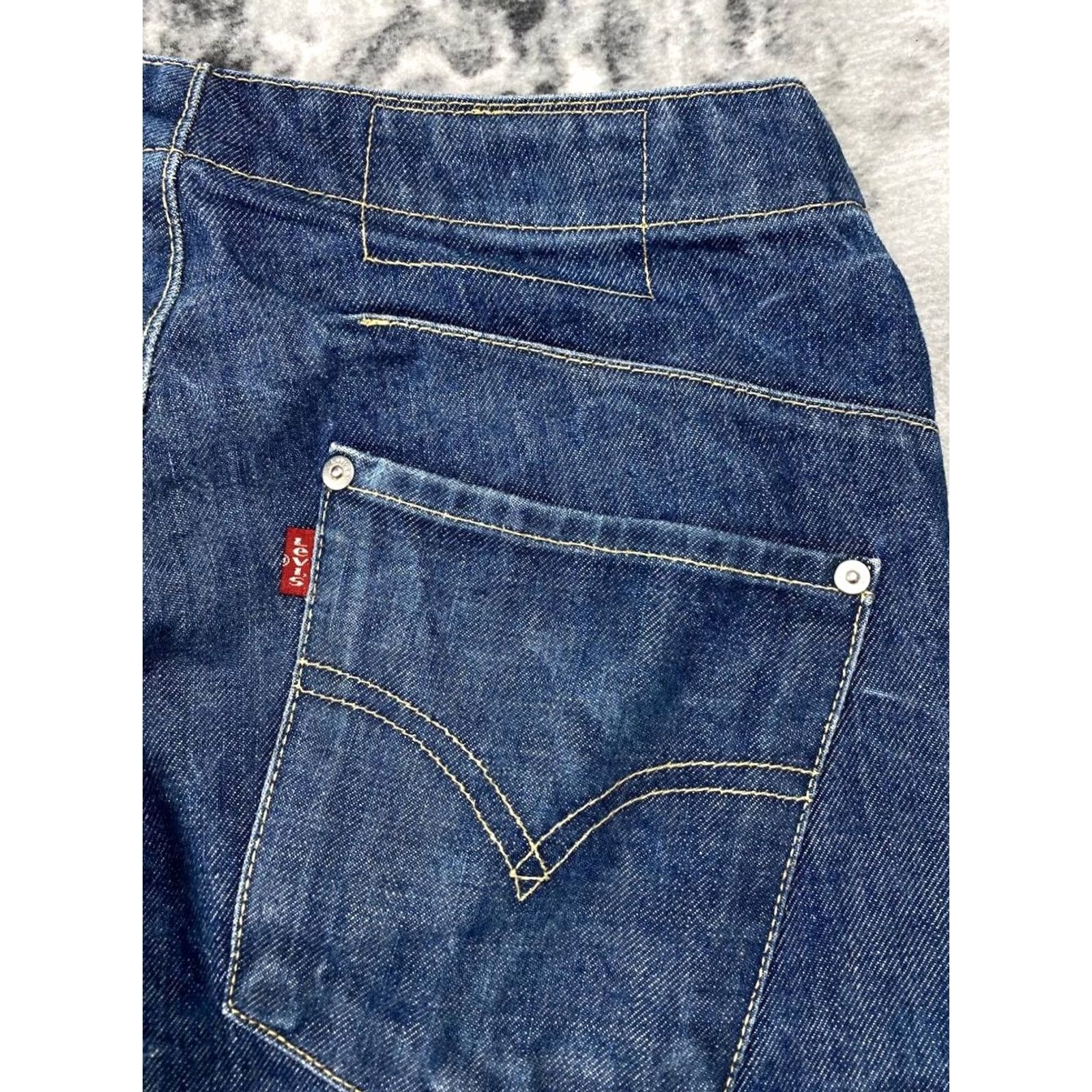 Levi's VINTAGE Levi’s Engineered Jeans Men 27x30 Blue Denim 5-Pocket Casual Straight XS? Size US 27 - 3 Thumbnail