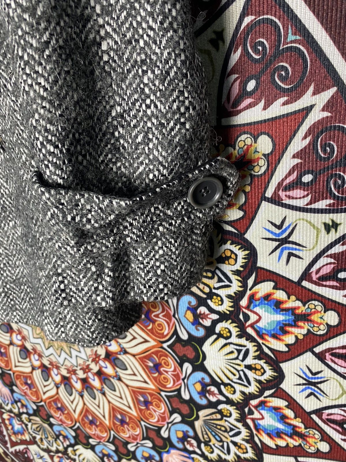 Designer × Japanese Brand Japanese Designer ICB Double Collar Zipper Jacket Size US M / EU 48-50 / 2 - 6 Thumbnail