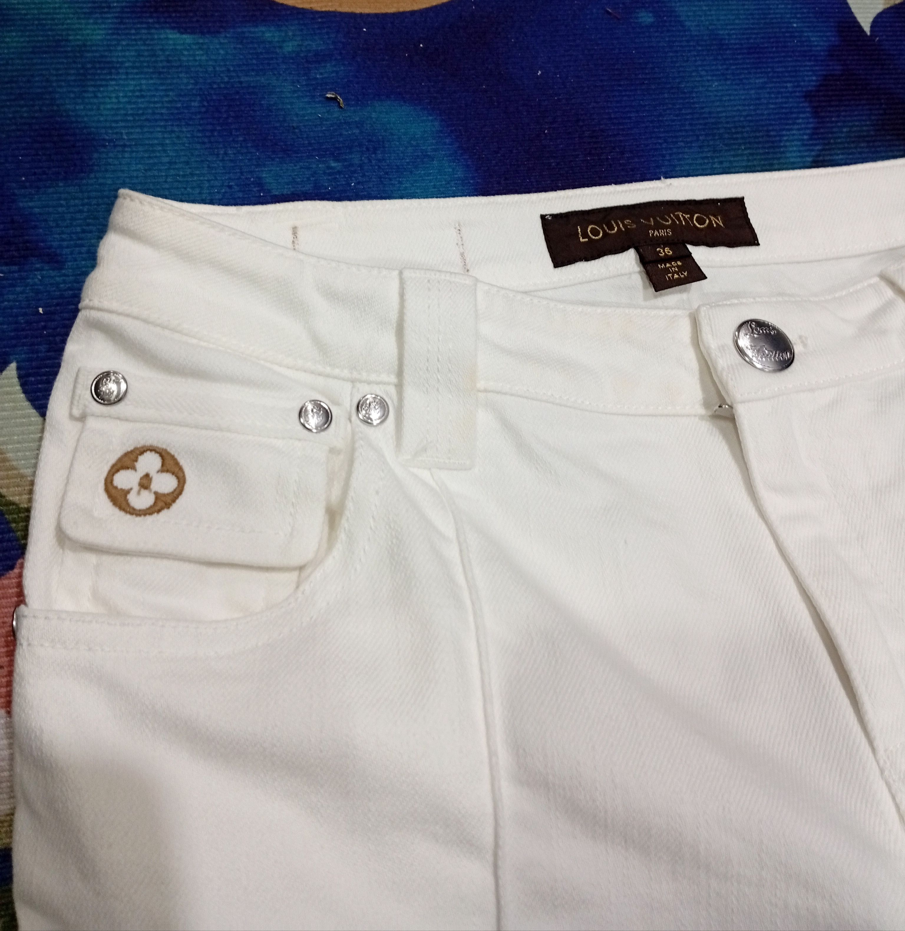 Louis Vuitton Louis Vuitton crop pants Size 28" / US 6 / IT 42 - 3 Thumbnail