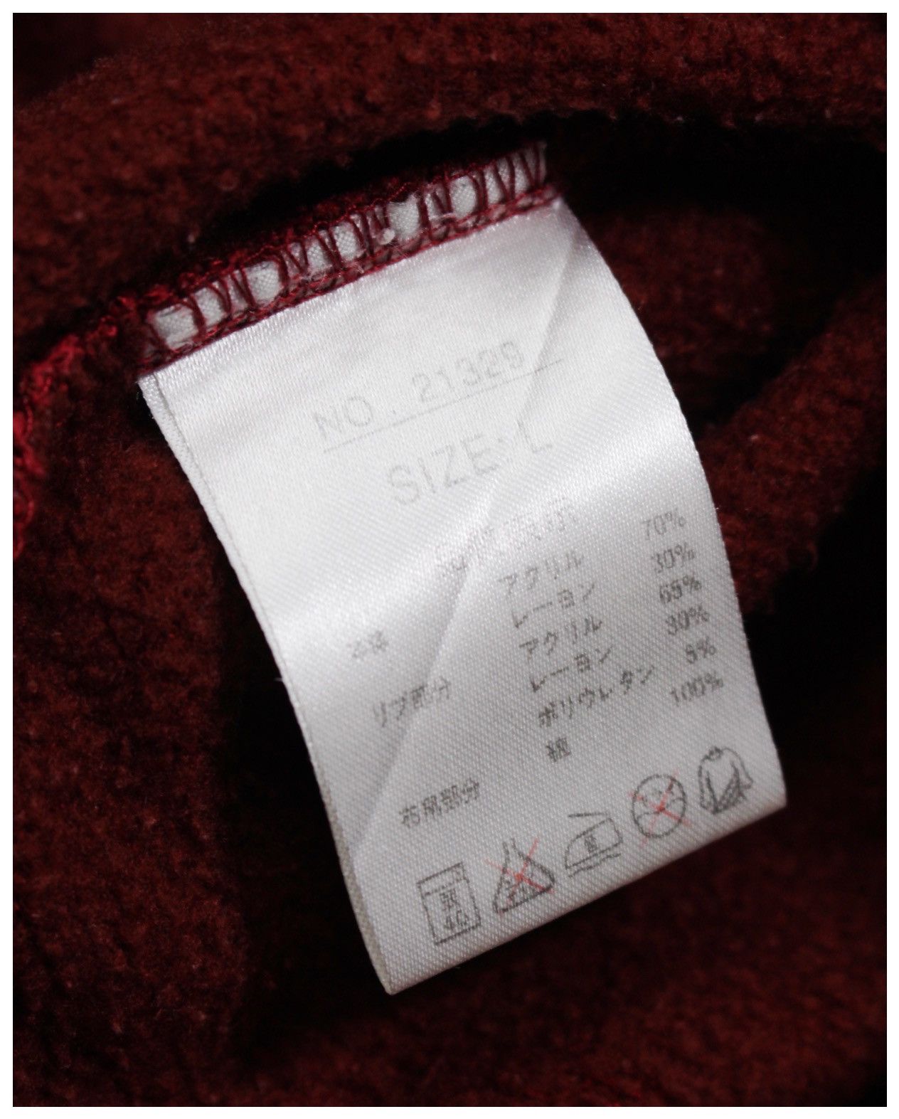 Kansai Yamamoto 2000S KANSAI YAMAMOTO UP TO YOU HENLEY SWEATER Size US L / EU 52-54 / 3 - 7 Thumbnail