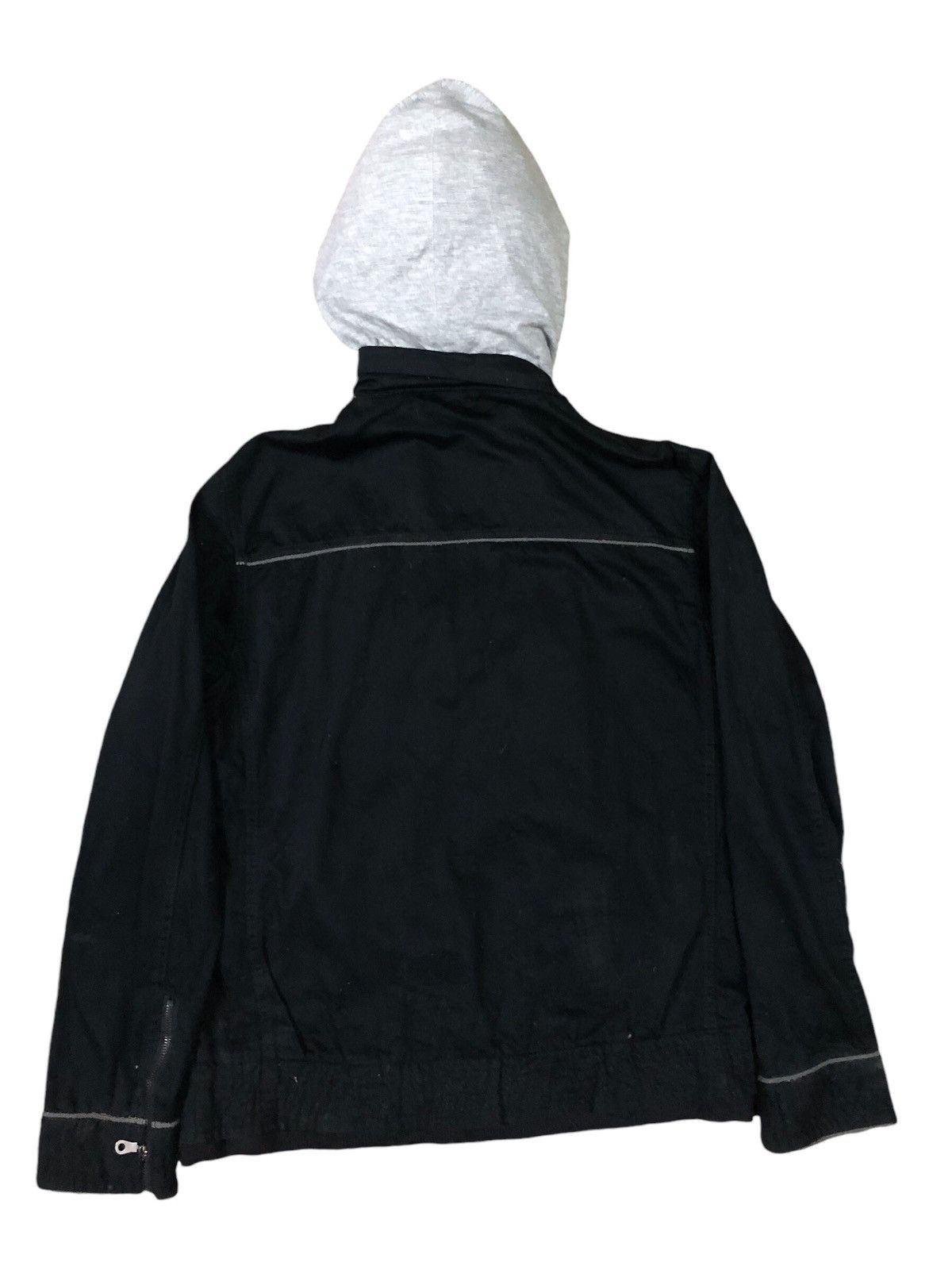 If Six Was Nine × Japanese Brand × Le Grande Bleu (L.G.B.) Clone Devgru Hooded Punk Rockabilly Jacket Size US M / EU 48-50 / 2 - 2 Thumbnail