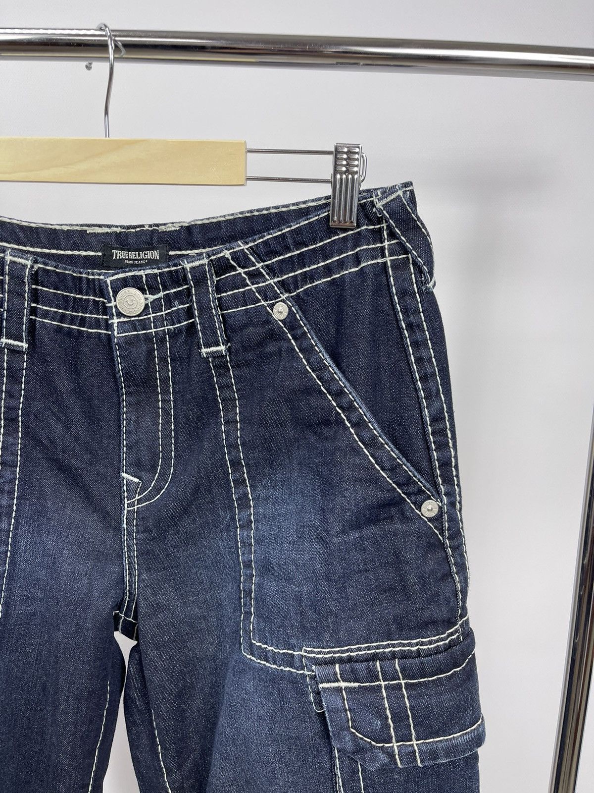 True Religion True Religion Jeans Multipocket Size 29 Blue Y2K Size US 29 - 3 Thumbnail