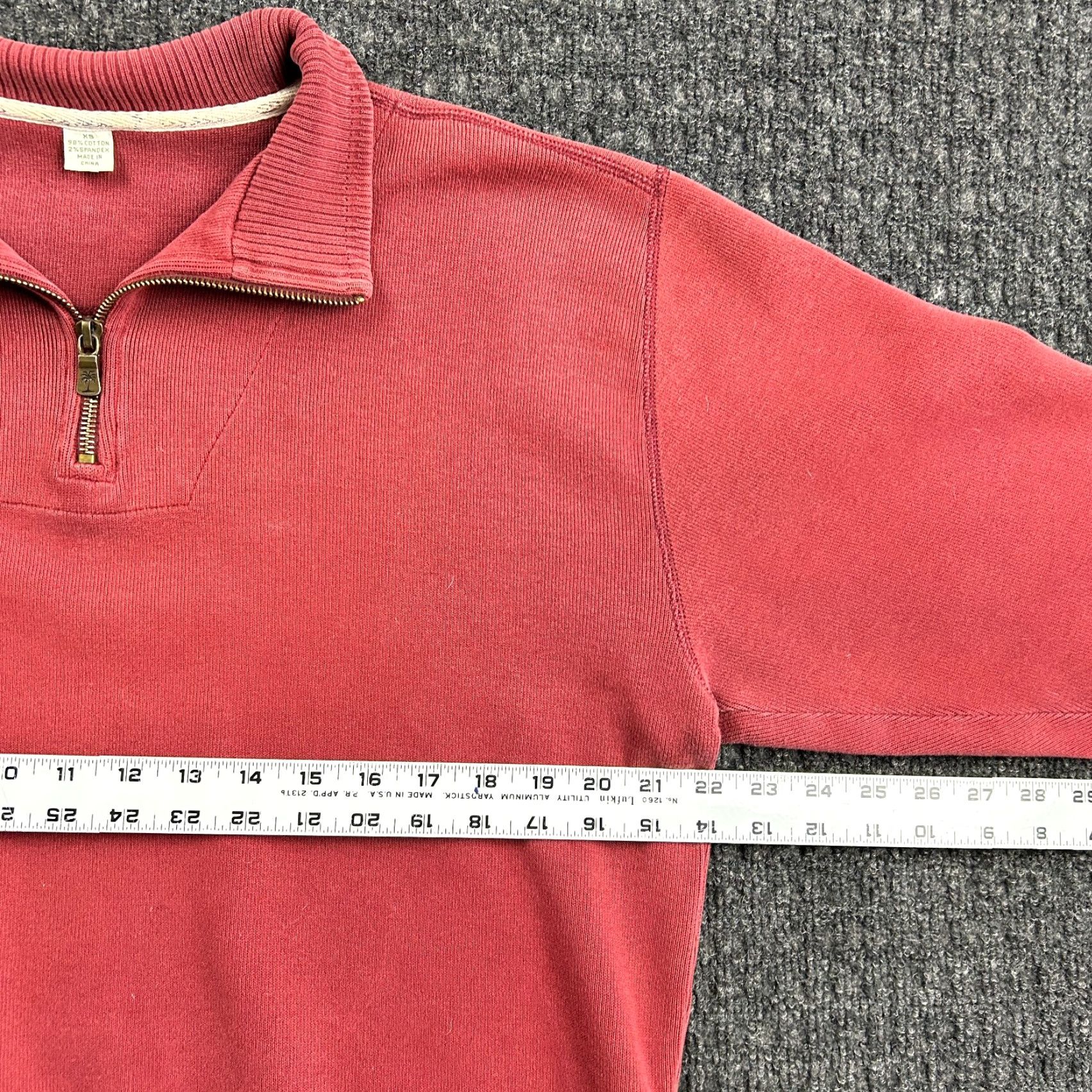 Tommy Bahama VINTAGE Tommy Bahama Sweatshirt 1/4 Zip Pullover XS Women Red Beach Casual Shirt Knit Size XS / US 0-2 / IT 36-38 - 7 Thumbnail