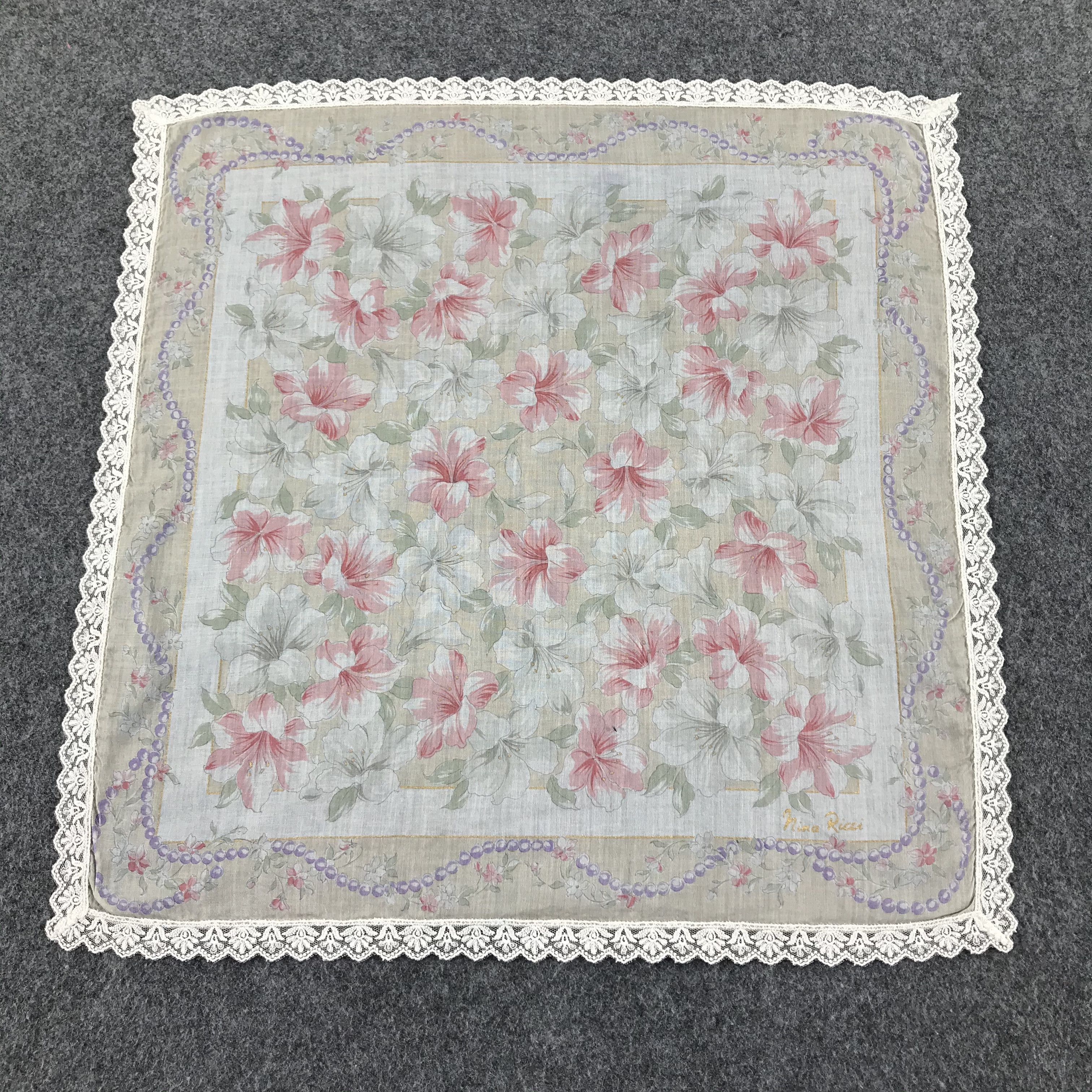 Nina Ricci Nina Ricci Handkerchief Neckerchief Bandana H187 Size ONE SIZE - 3 Thumbnail