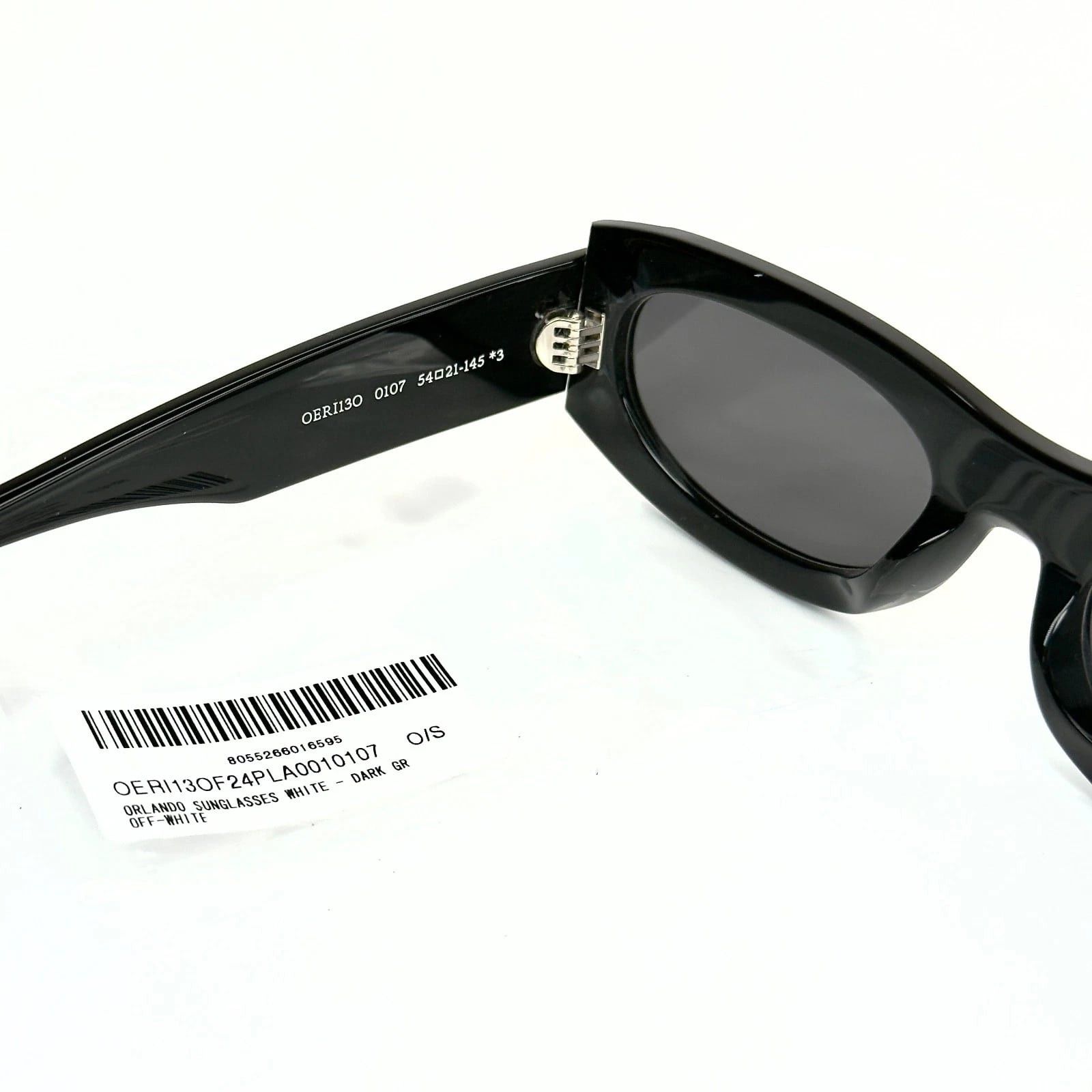Off-White OFF-WHITE 13O OERI13O White Black ORLANDO Sunglasses 130 Size ONE SIZE - 2 Thumbnail