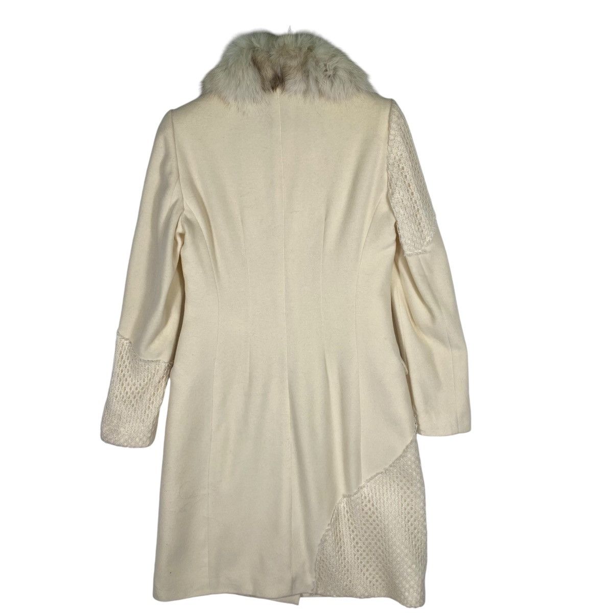 Versace × Versace Jeans Couture × Versus Versace Vintage Versace Jeans Couture Fur Collar Long Button Jacket Size S / US 4 / IT 40 - 15 Thumbnail