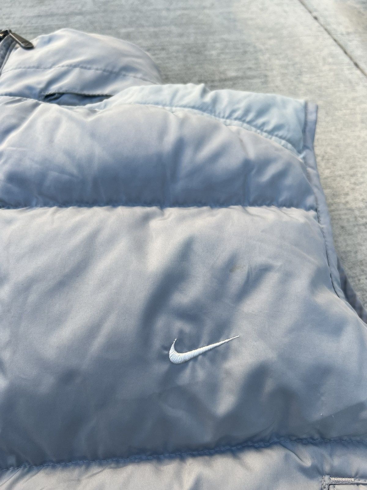 Nike 90s Vintage Nike Puffer Down Vest Size US L / EU 52-54 / 3 - 7 Thumbnail