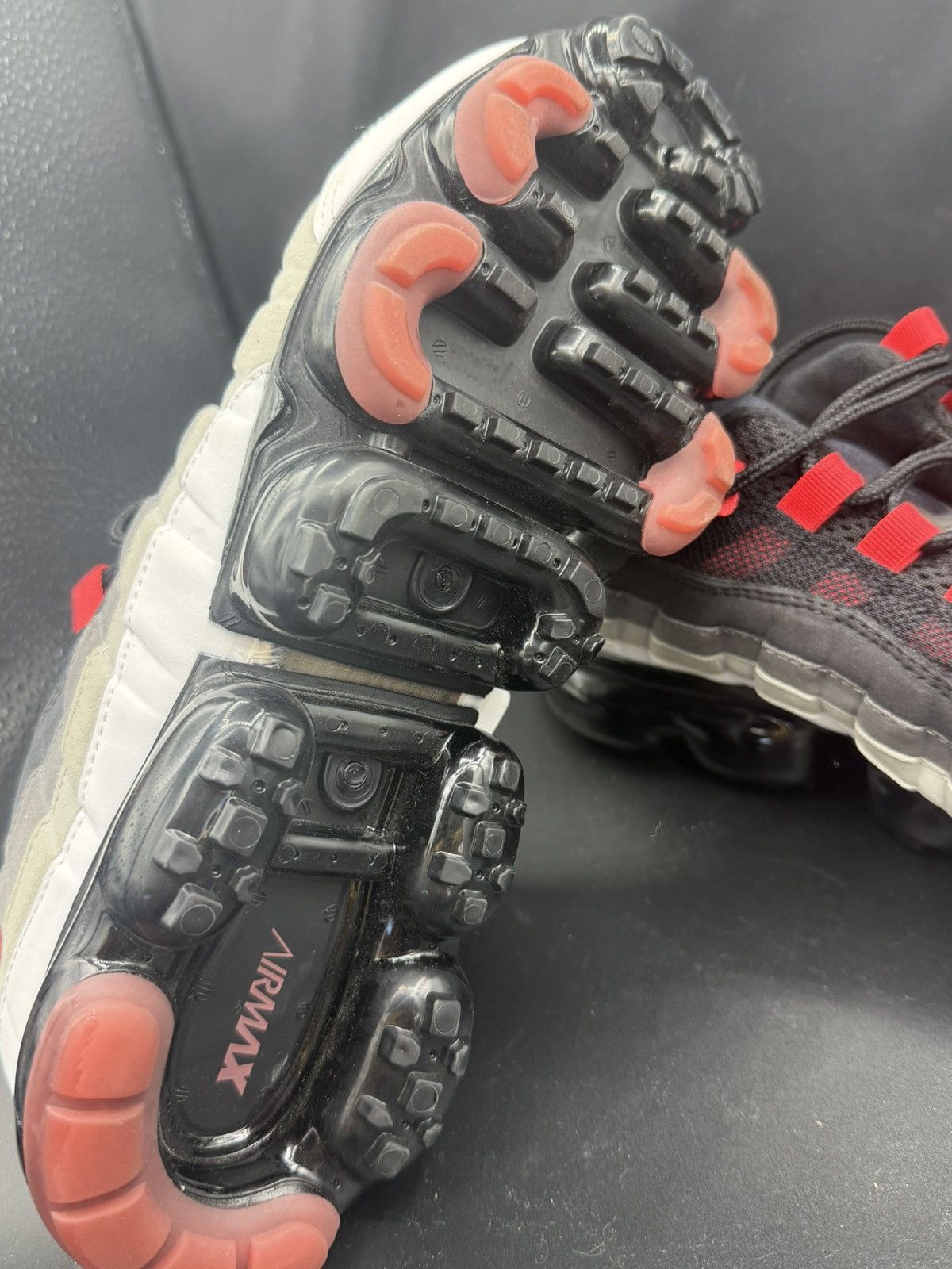 サ(☝︎ ՞ਊ ՞)☝︎ツキカ 　VaporMax '95 HOT RED NIKE AIR VAPORMAX 95 HOT RED