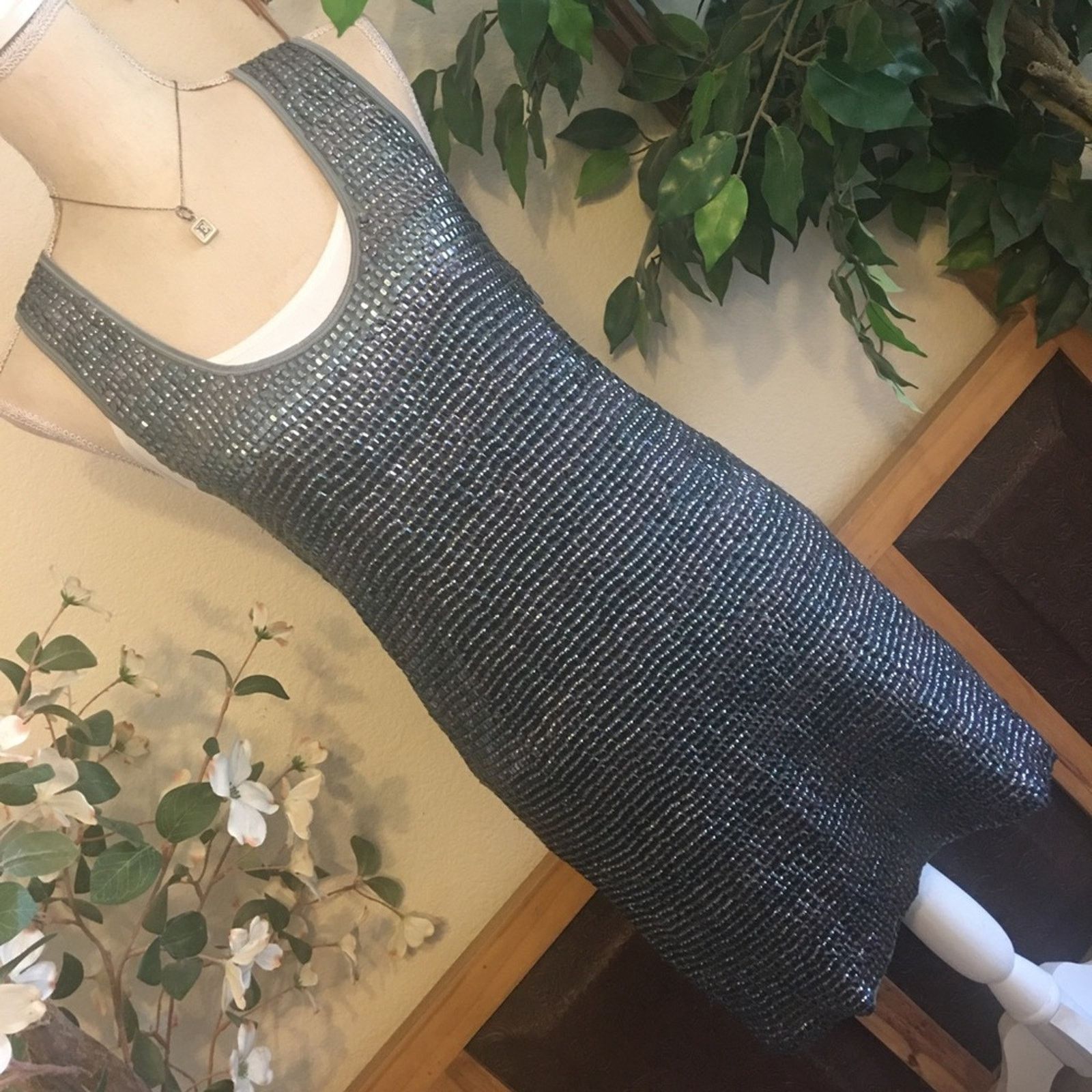 Other Ambre Babzoe smoky ombré sequin tank dress NWT Size XS / US 0-2 / IT 36-38 - 2 Thumbnail