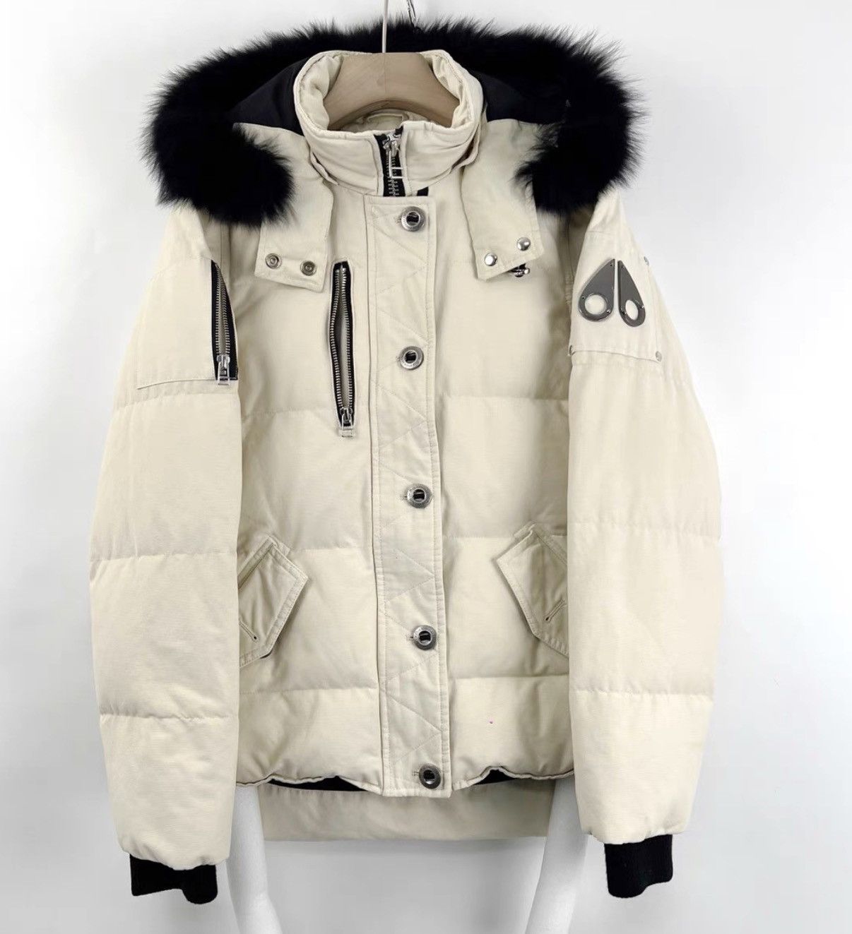 Moose Knuckles Moose Knuckles 3Q Series Down Jacket with Fur Collar K12 Size M / US 6-8 / IT 42-44 - 1 Thumbnail
