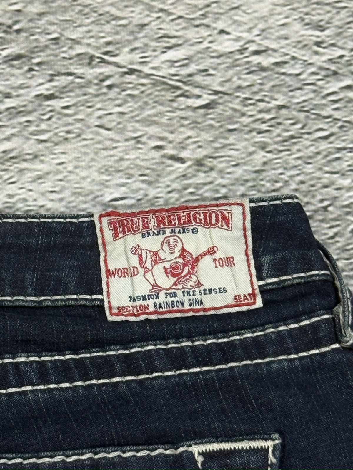 True Religion True Religion jeans vintage bootcut pants navy Rainbow Gina Size US 27 - 5 Thumbnail