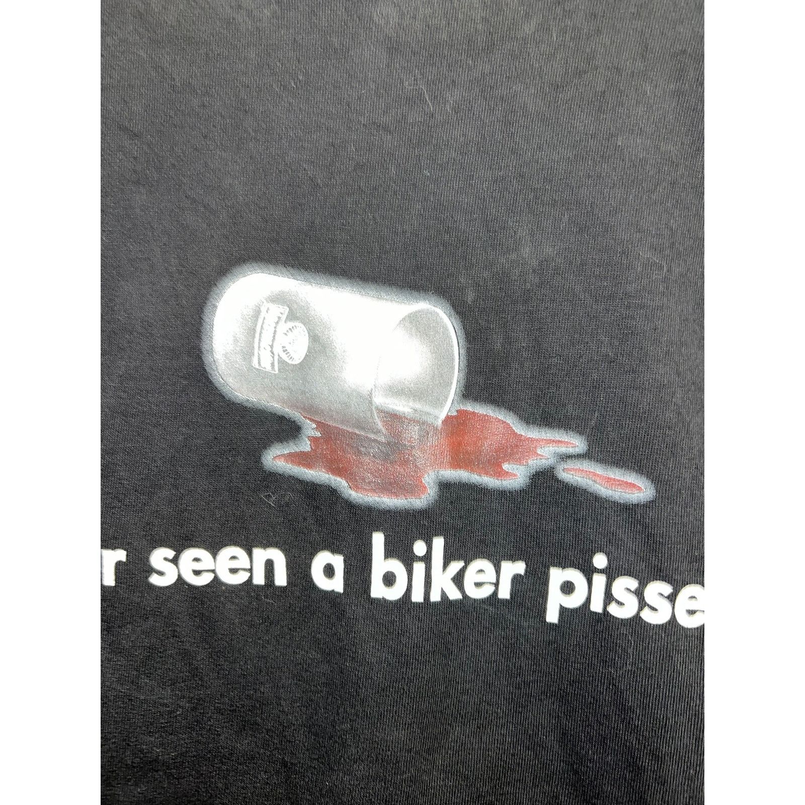 Gildan Vintage Jagermeister Shirt Ever Seen A Biker Pissed Tee L Size US L / EU 52-54 / 3 - 6 Thumbnail