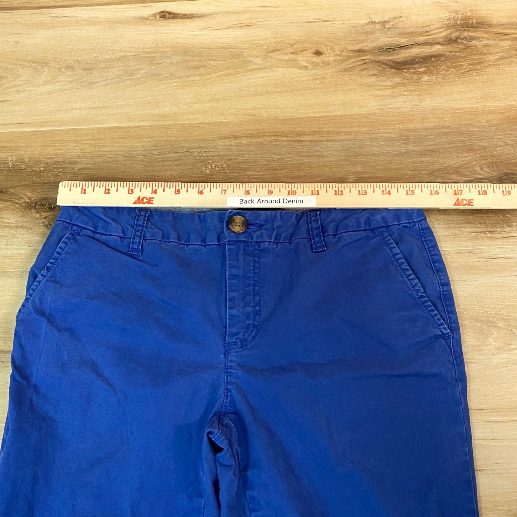 Tommy Hilfiger Tommy Hilfiger Ankle Chinos Womens Size 6 Blue Pants Trousers Chino Pants Casual Classic Size 28" / US 6 / IT 42 - 2 Thumbnail
