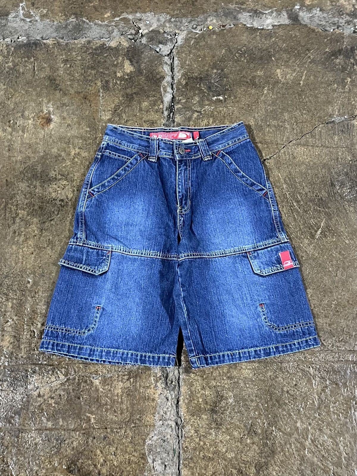 JNCO × Southpole × Vintage Crazy Vintage Y2K Old Navy Baggy Jorts Skater Cargo Shorts Size US 26 / EU 42 - 1 Thumbnail