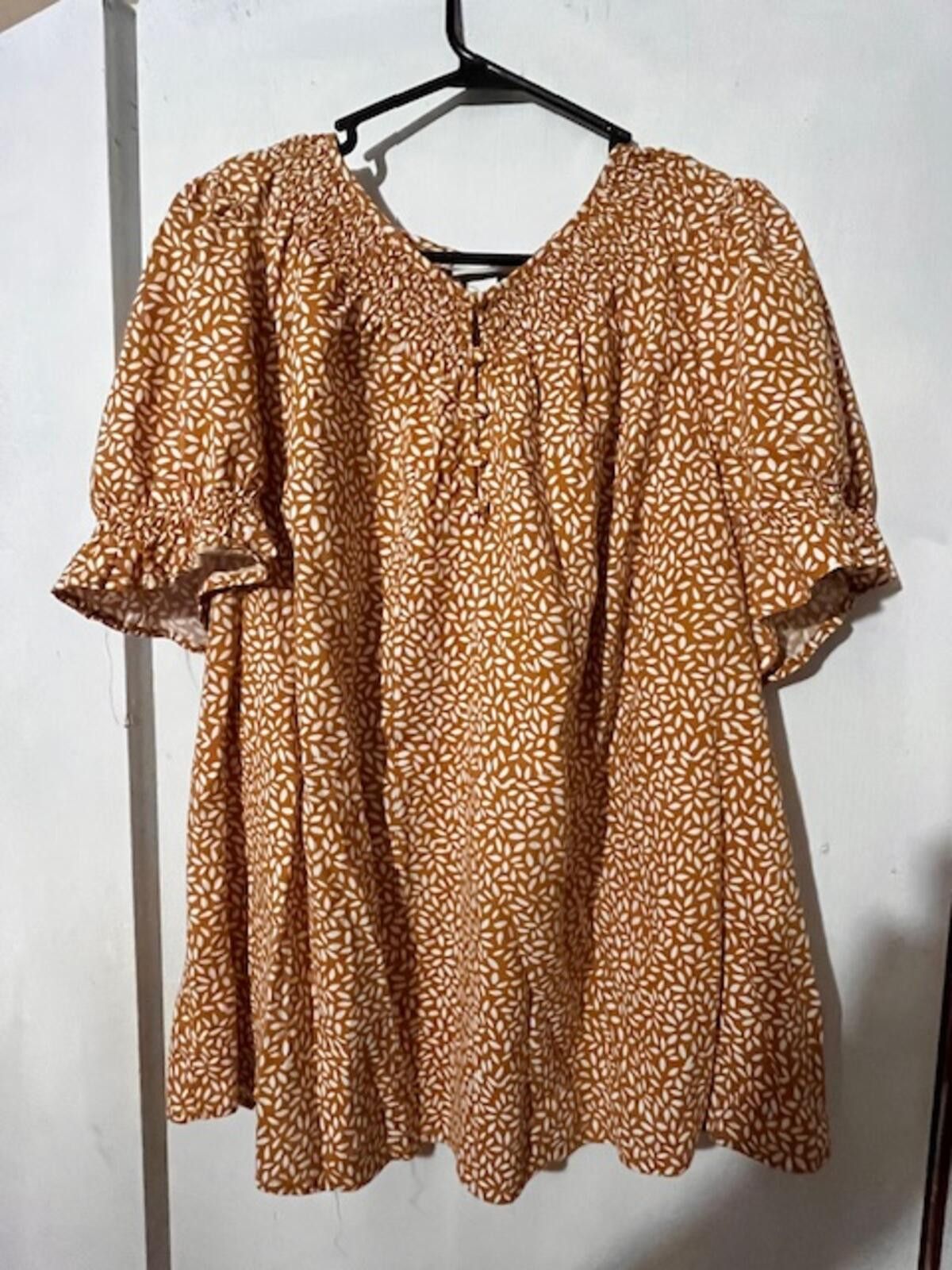 Other Ava & Viv Women's Plus Size XXL Patterned Blouse Size XXL / US 16-18 / IT 52-54 - 1 Thumbnail