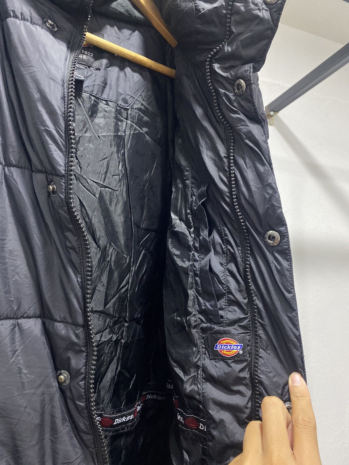 Dickies × Vintage Vintage Dickies Light Puffer Long Jacket Size US L / EU 52-54 / 3 - 8 Thumbnail