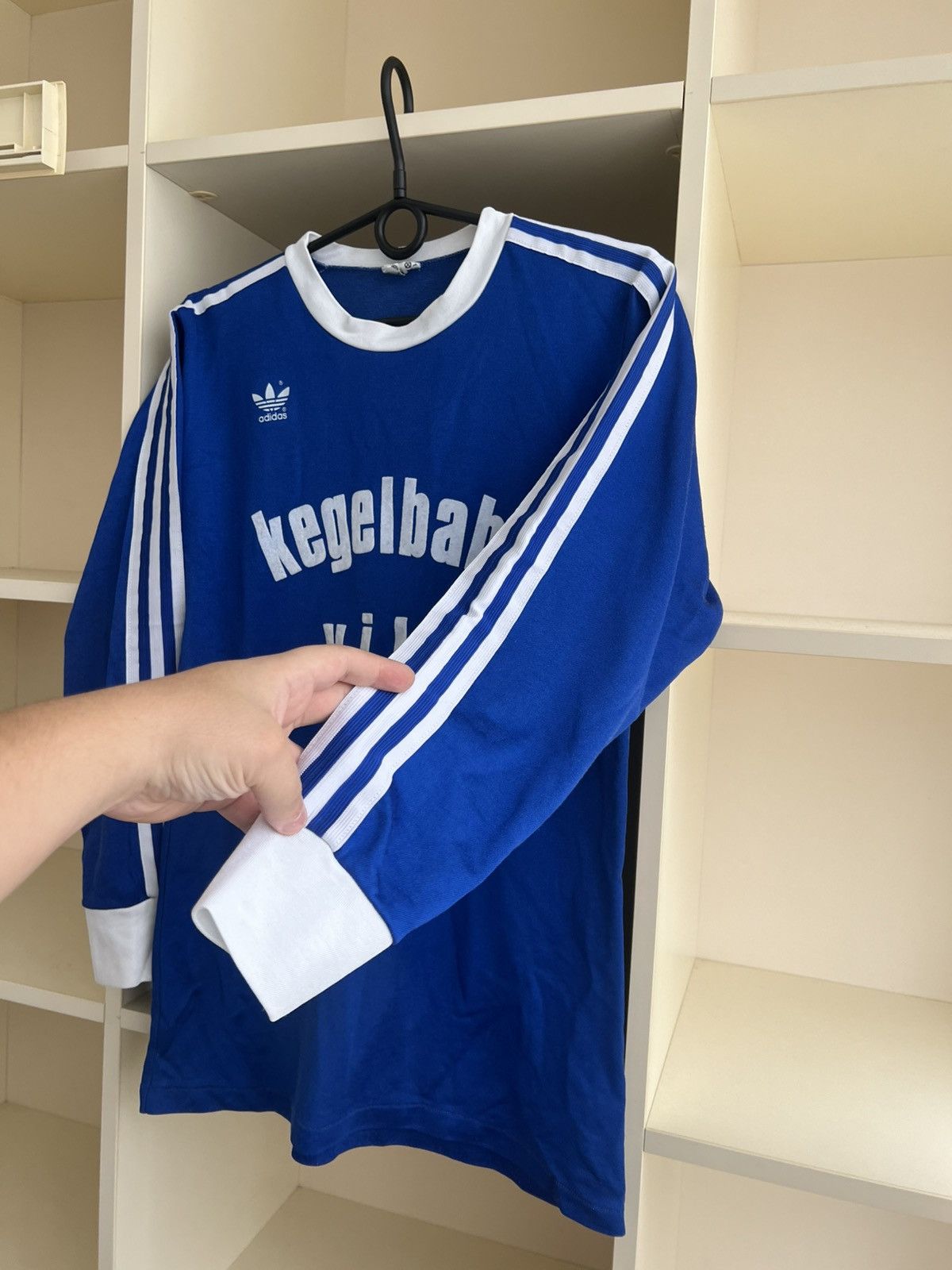 Adidas Vintage 80s Adidas Erima Long Sleeve Mede in West Germany Size US M / EU 48-50 / 2 - 15 Thumbnail