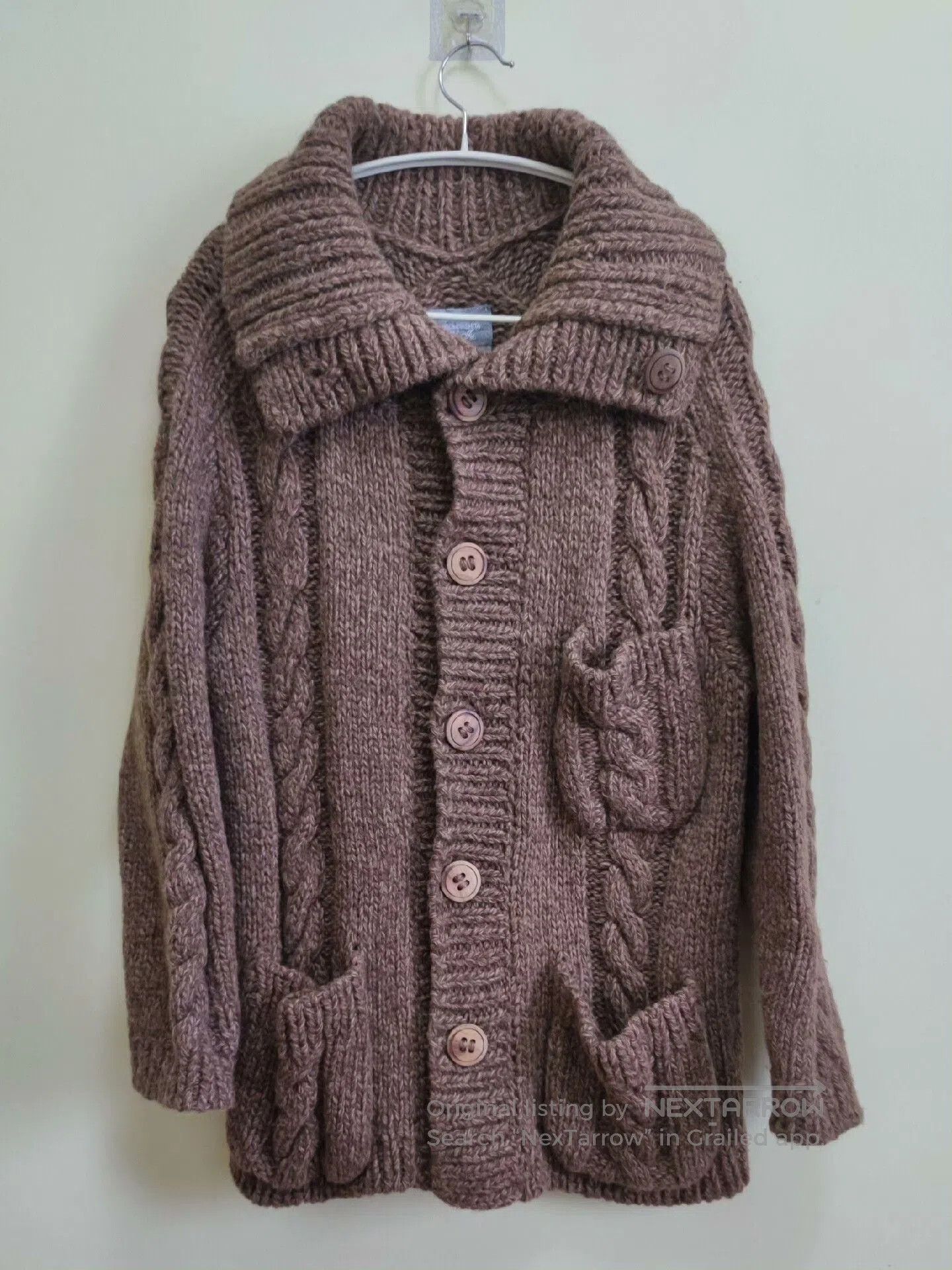 Takahiromiyashita The Soloist. The Soloist Camel Hair Knit Cardigan. Size US M / EU 48-50 / 2 - 1 Thumbnail