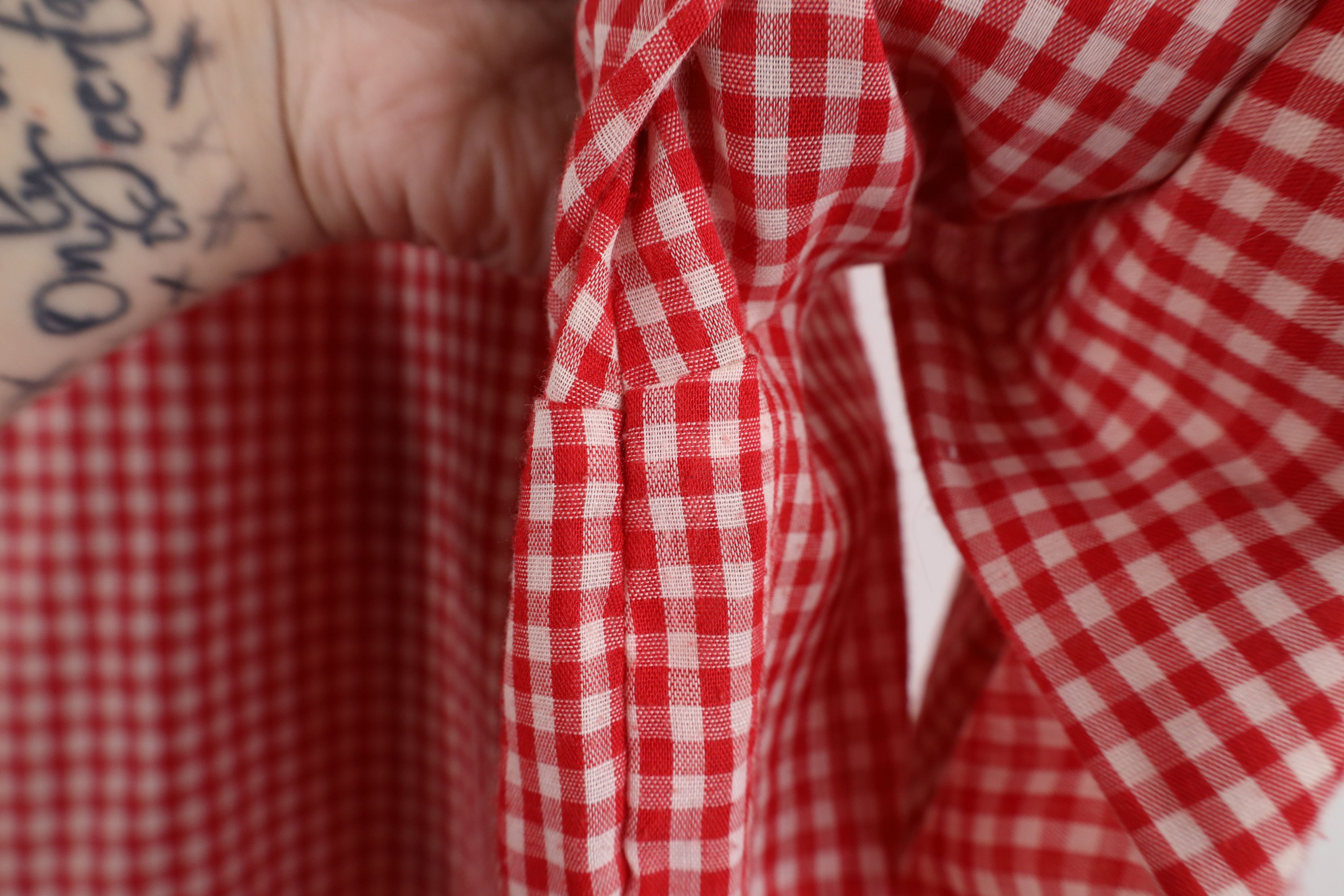Vintage Vintage 70s Rockabilly Snap Button Shirt Gingham Plaid USA Size US L / EU 52-54 / 3 - 11 Thumbnail