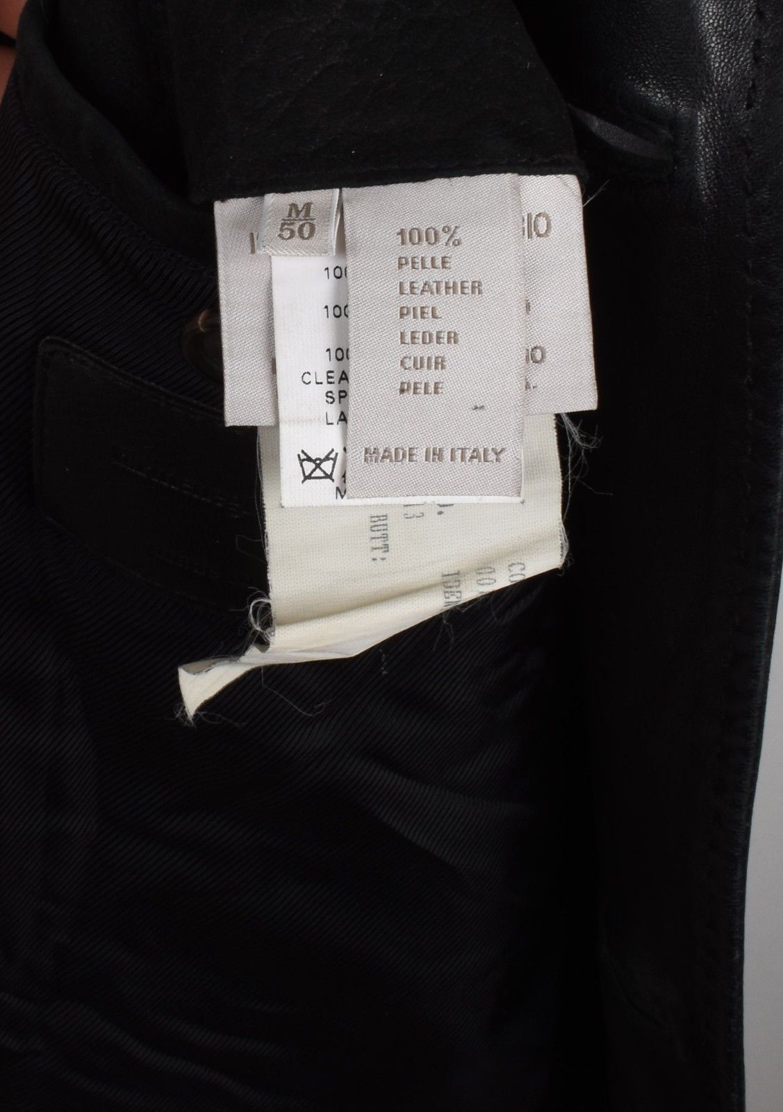 Ermenegildo Zegna Ermenegildo Zegna Leather Men Coat Size IT50-L, S1778 Size US L / EU 52-54 / 3 - 12 Thumbnail