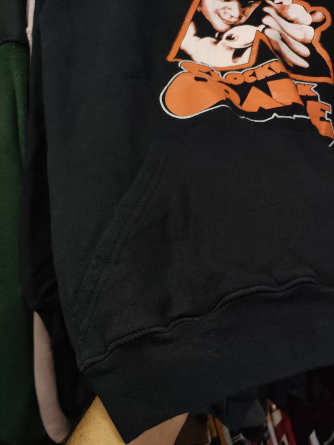 Vintage Vtg 00's A Clockwork Orange Movie Pullover Hoodie Size US L / EU 52-54 / 3 - 9 Thumbnail