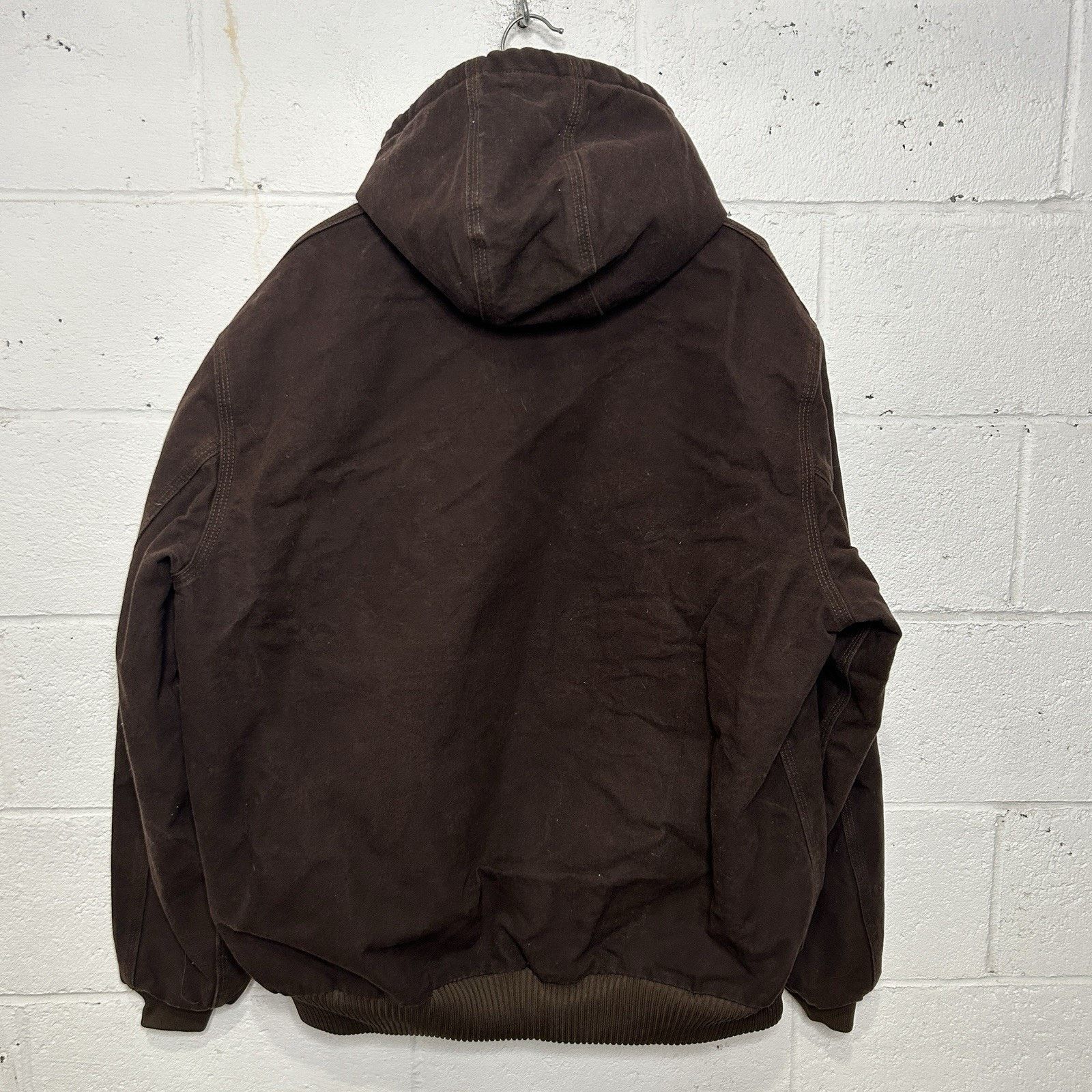 Carhartt Vintage Carhartt Hooded Active Jacket “Dark Brown” J130 DKB Size US XL / EU 56 / 4 - 2 Thumbnail