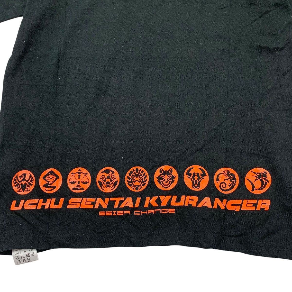 Vintage UCHU SENTAI KYURANGER BANDAI Super Tee Shirt Top Size US S / EU 44-46 / 1 - 5 Thumbnail