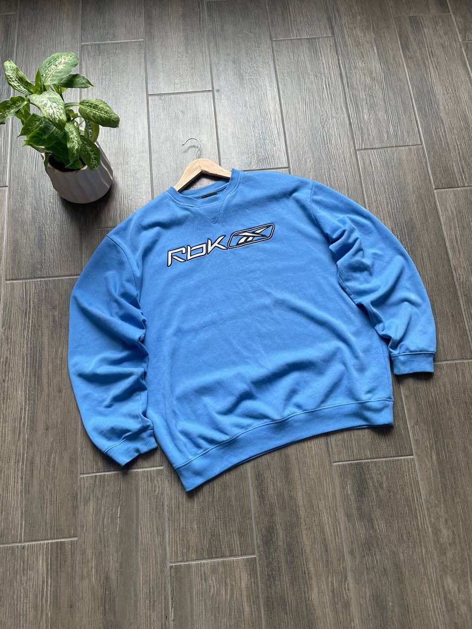 Reebok blue sweater sales