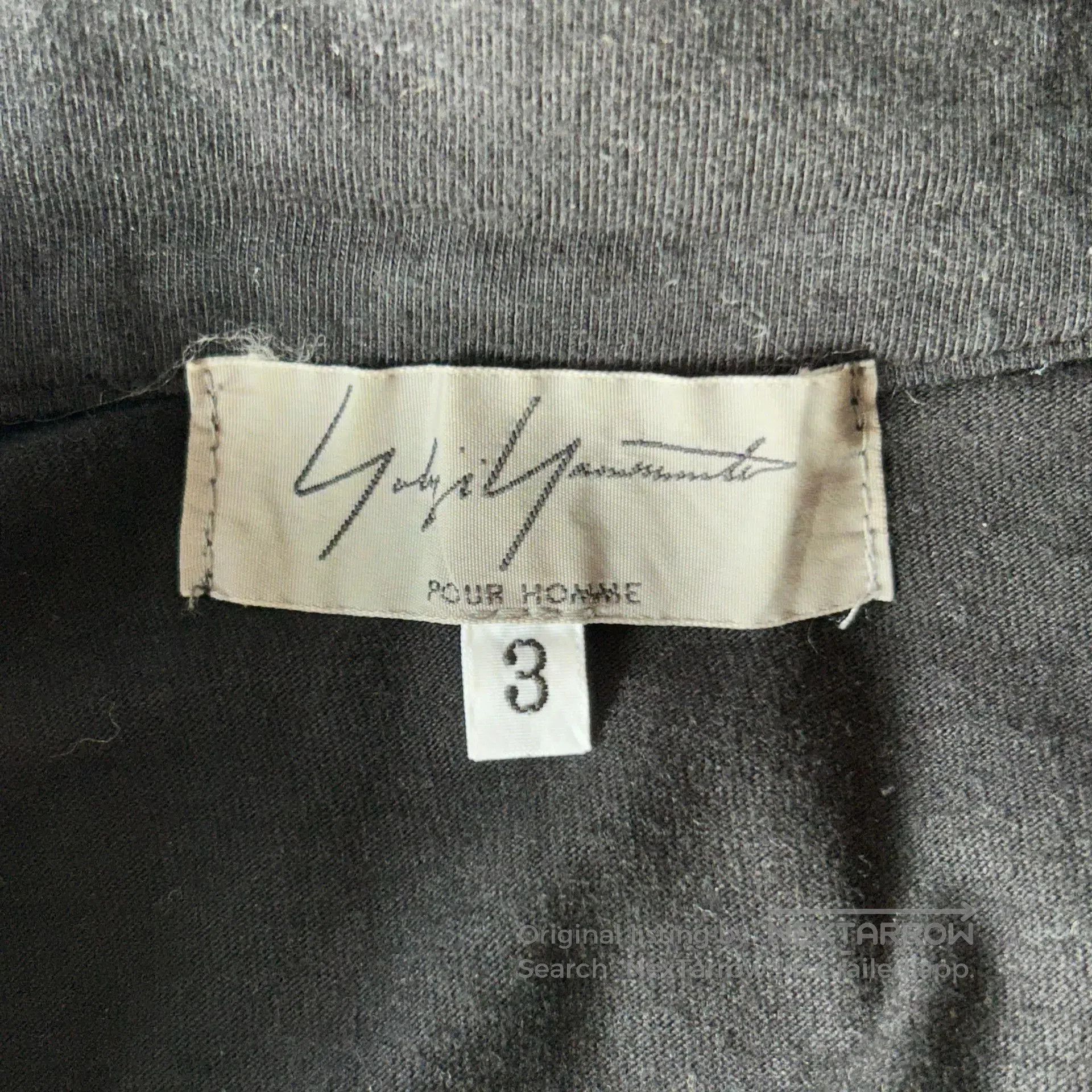 Yohji Yamamoto Yohji Yamamoto Black Zip Shirt Jacket. Size US M / EU 48-50 / 2 - 5 Thumbnail