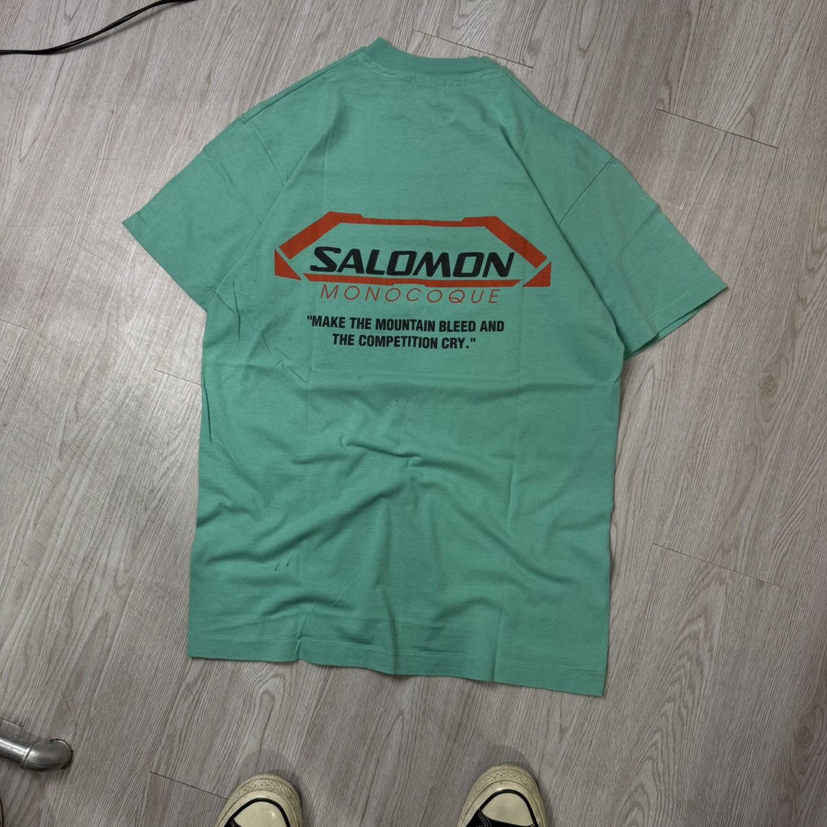 Salomon Vintage SALOMON monoque tag anvil 90's Size US M / EU 48-50 / 2 - 2 Thumbnail