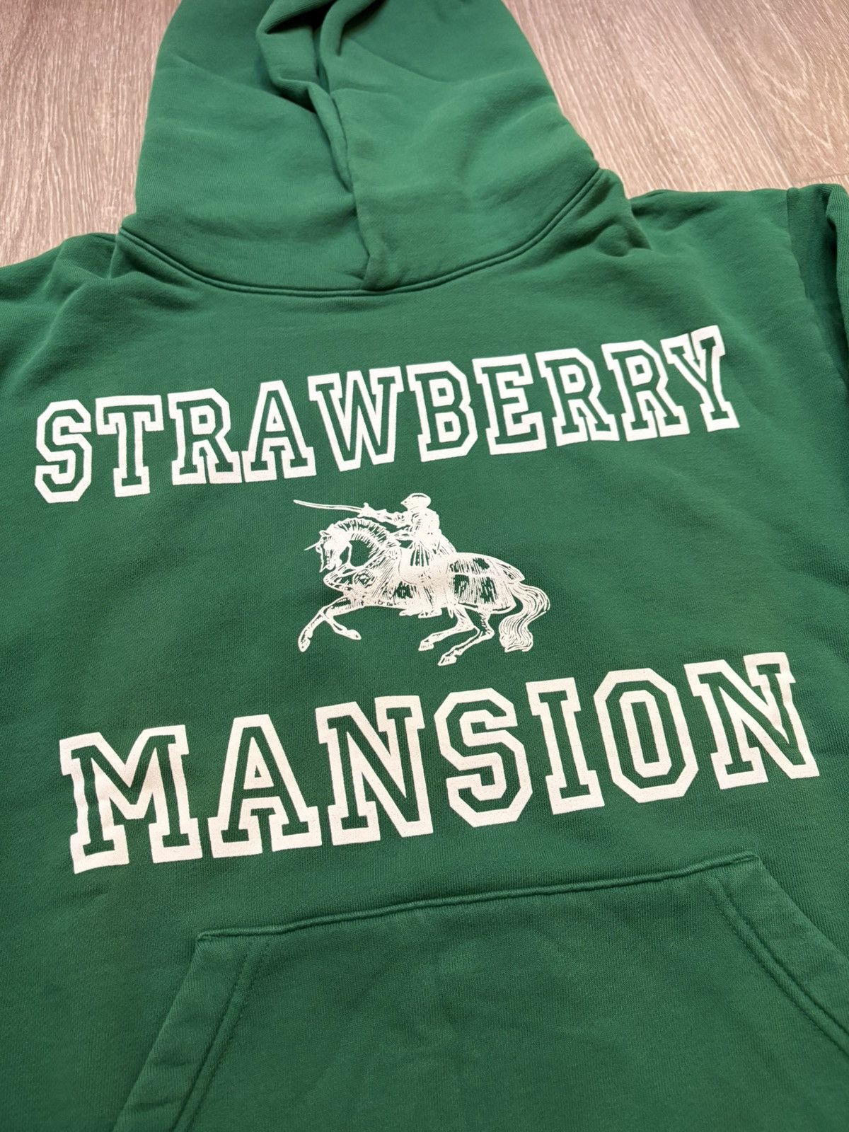 Unwanted Green Strawberry Mansion Hoodie Size US S / EU 44-46 / 1 - 2 Thumbnail