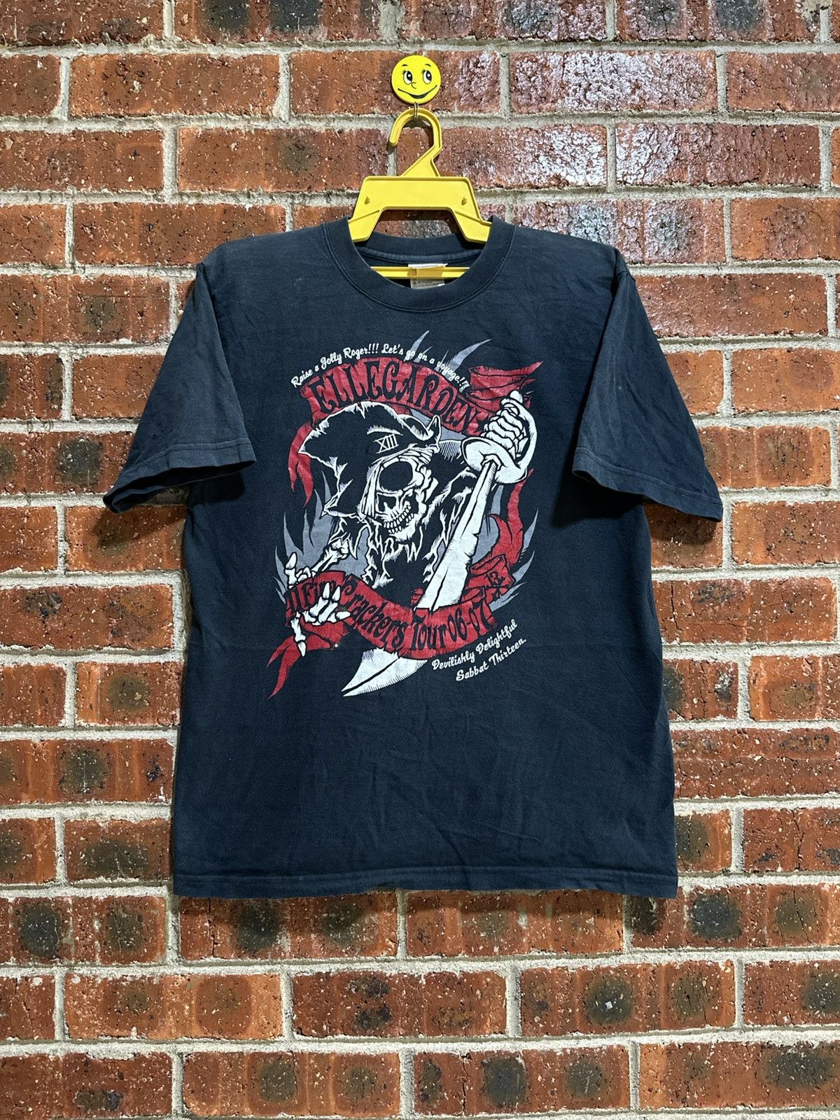 Band Tees × Vintage Vintage ElleGarden Fire Cracker Tour 06-07 Faded Tee Size US M / EU 48-50 / 2 - 1 Thumbnail