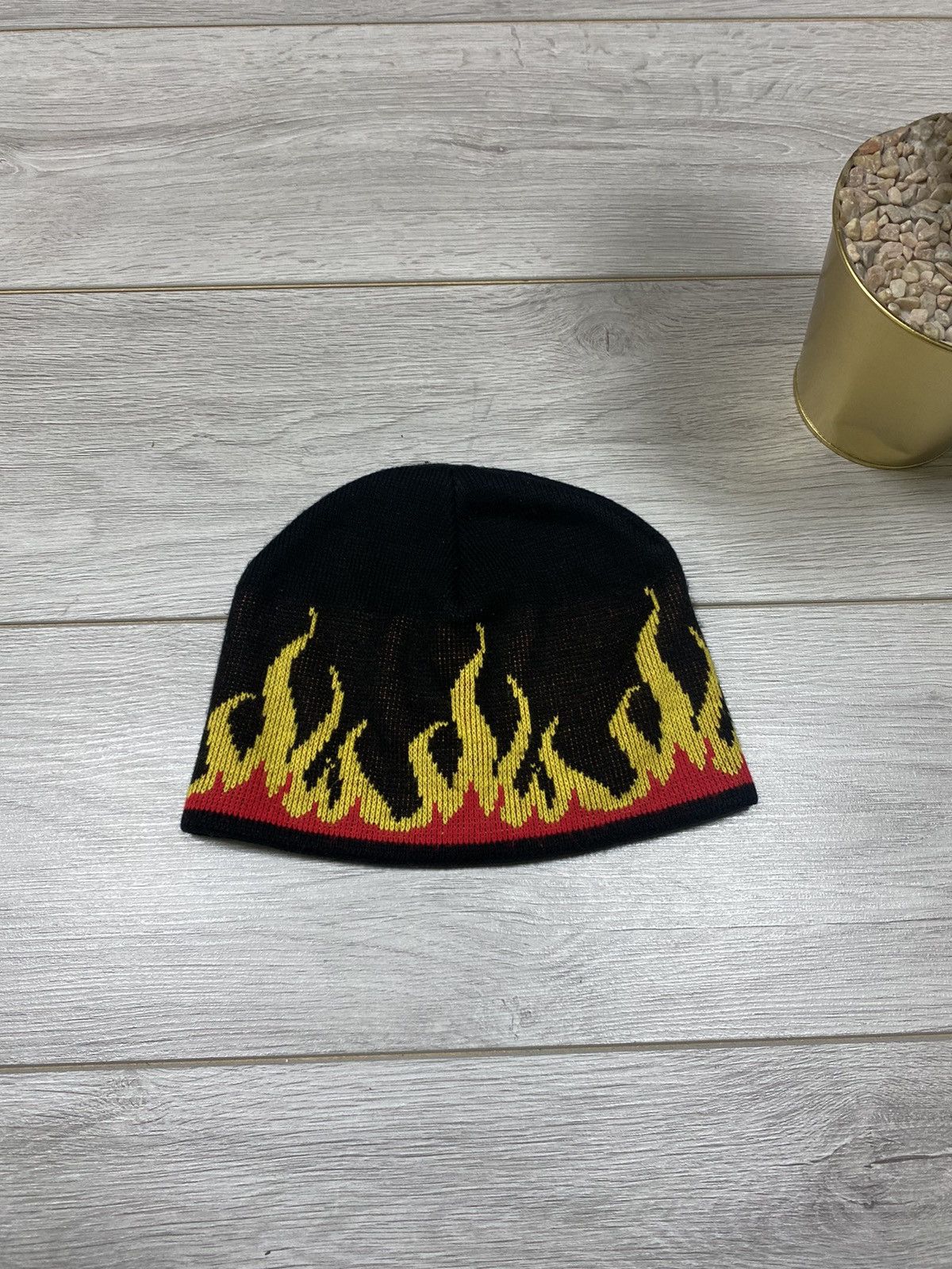 Vintage Flame hat vintage fire Size ONE SIZE - 1 Thumbnail