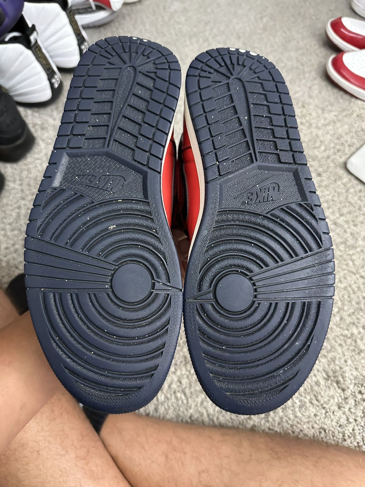 Jordan Brand Air jordan 1 david letterman red white blue - size 8.5 Size US 8.5 / EU 41-42 - 6 Thumbnail