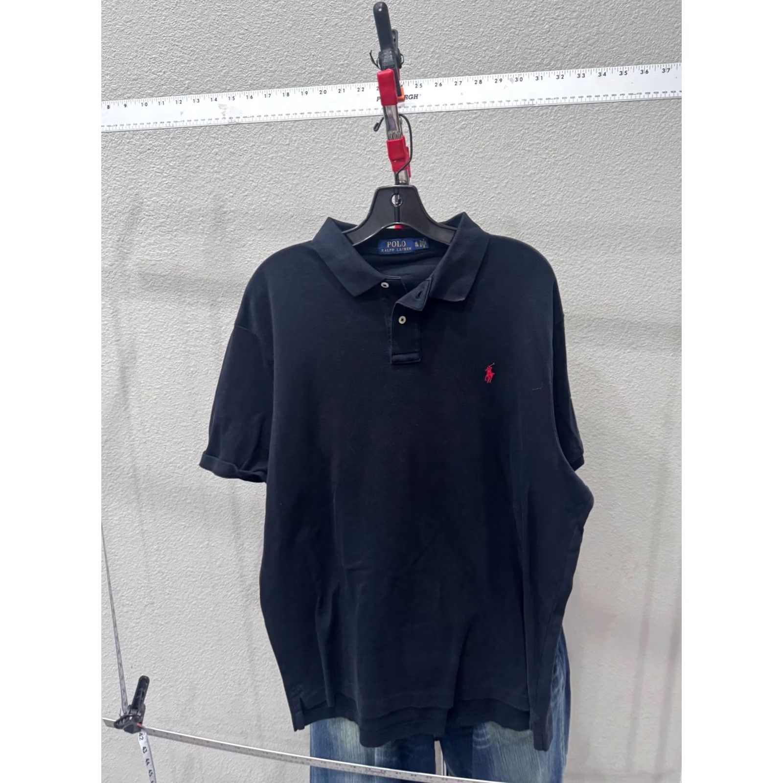 Polo Ralph Lauren Polo Ralph Lauren POLO SHIRT XL Charcoal Black Red Pony Multicolor Men Long Sleeve Shirt Size US XL / EU 56 / 4 - 3 Thumbnail
