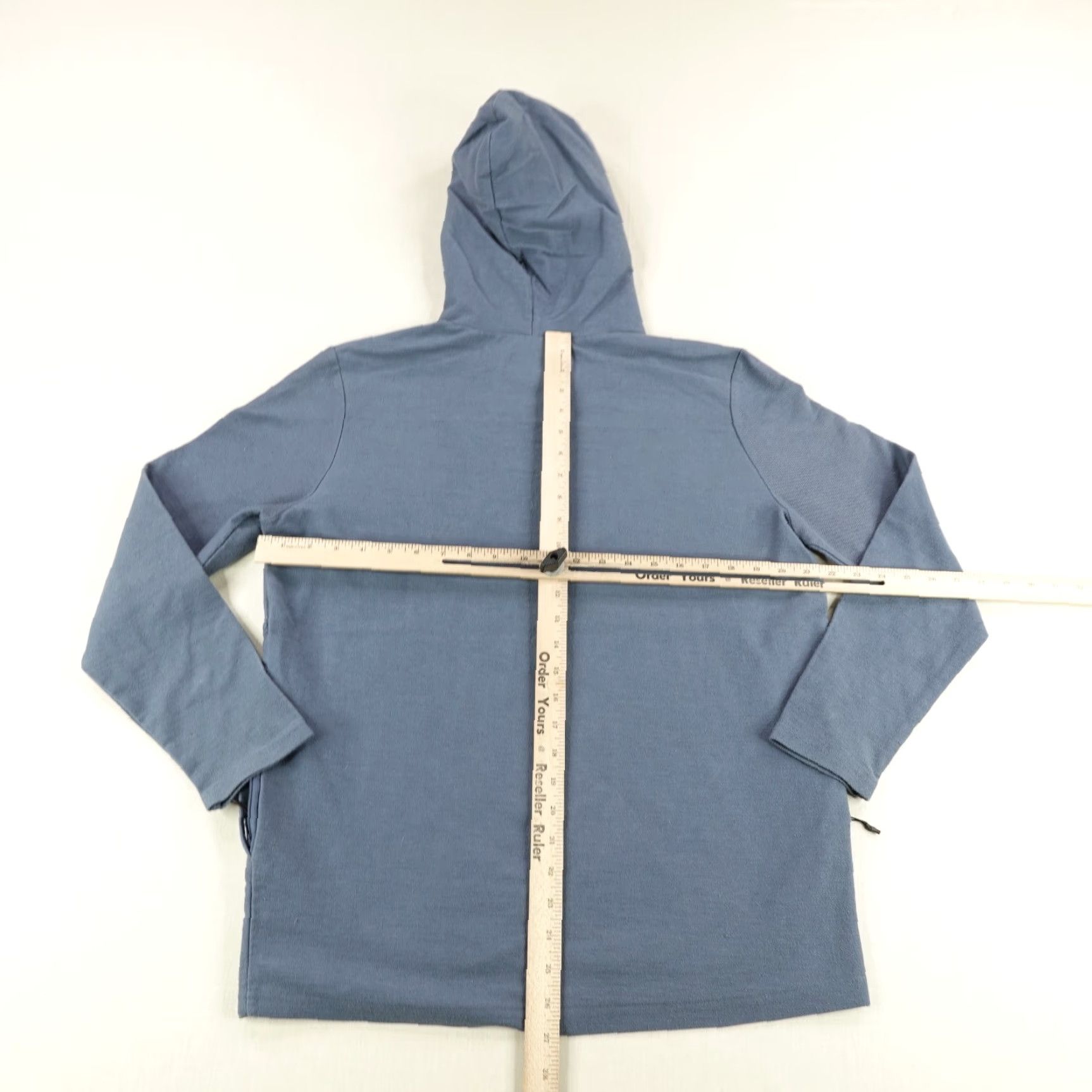 Vintage Bearded Goat Hoodie Mens Small Blue Pullover Sweatshirt Terry Cloth Size US S / EU 44-46 / 1 - 7 Thumbnail
