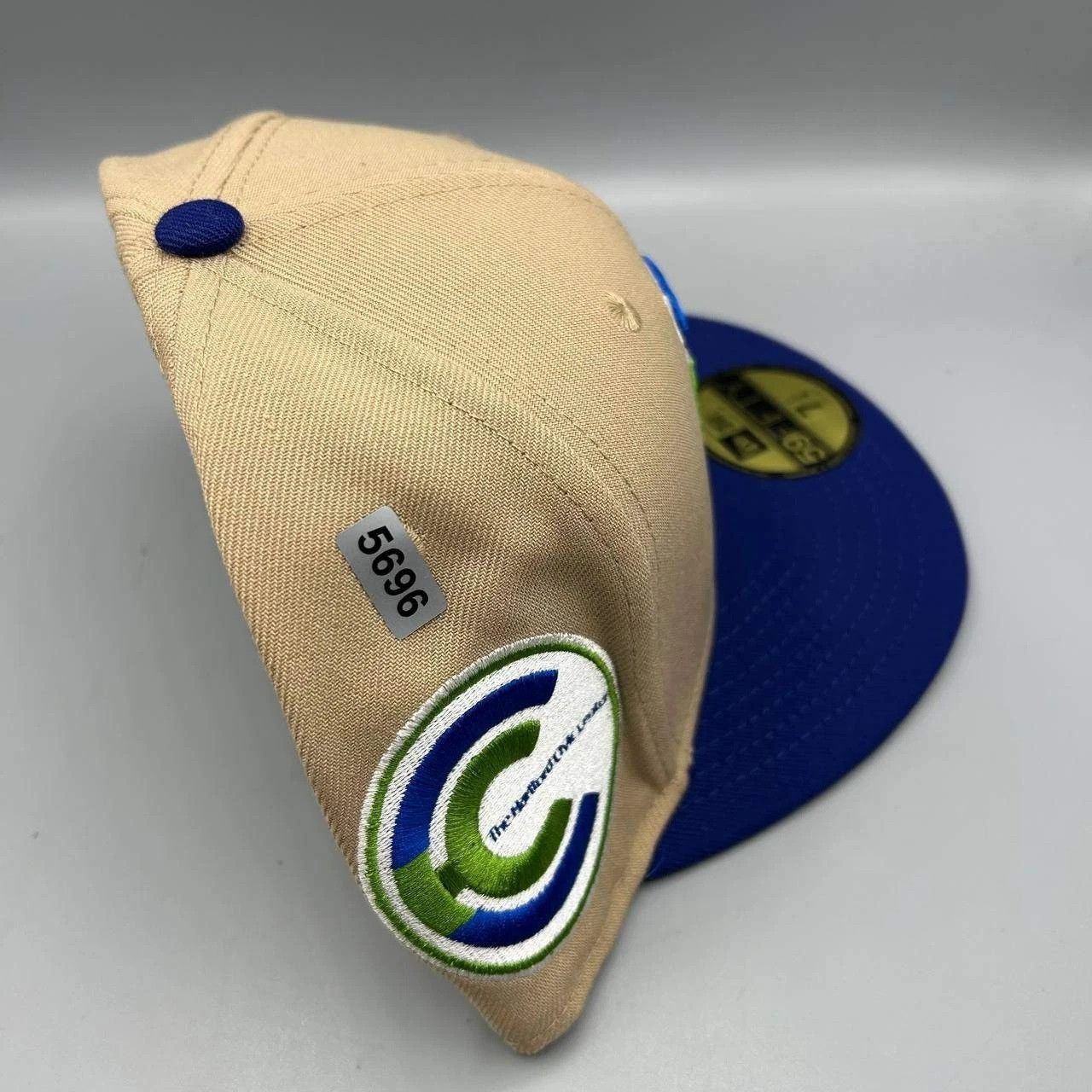 New Era Hartford Whalers Hat Men 7 1/4 Brown Blue NHL Fitted Cap New Size ONE SIZE - 10 Thumbnail