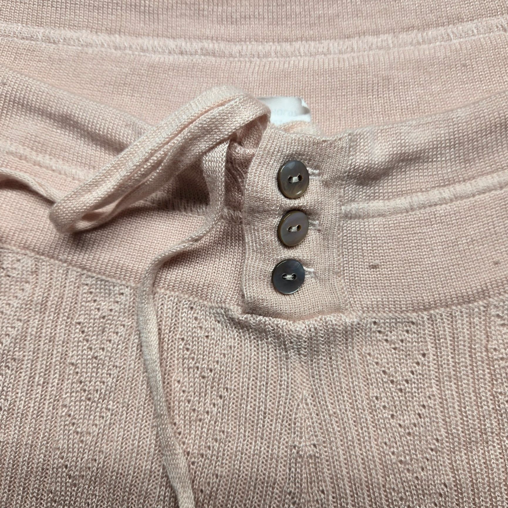 Old Navy Old Navy Pink Waffle Knit Lounge Joggers Pants Adult Women's L Large Size 36" / US 14 / IT 50 - 3 Thumbnail