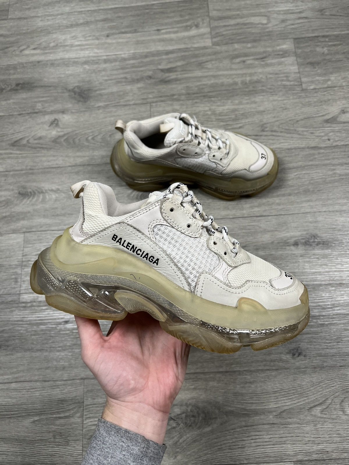 Balenciaga BALENCIAGA TRIPLE S WOMENS SIZE 37 Size US 7 / IT 37 - 1 Thumbnail