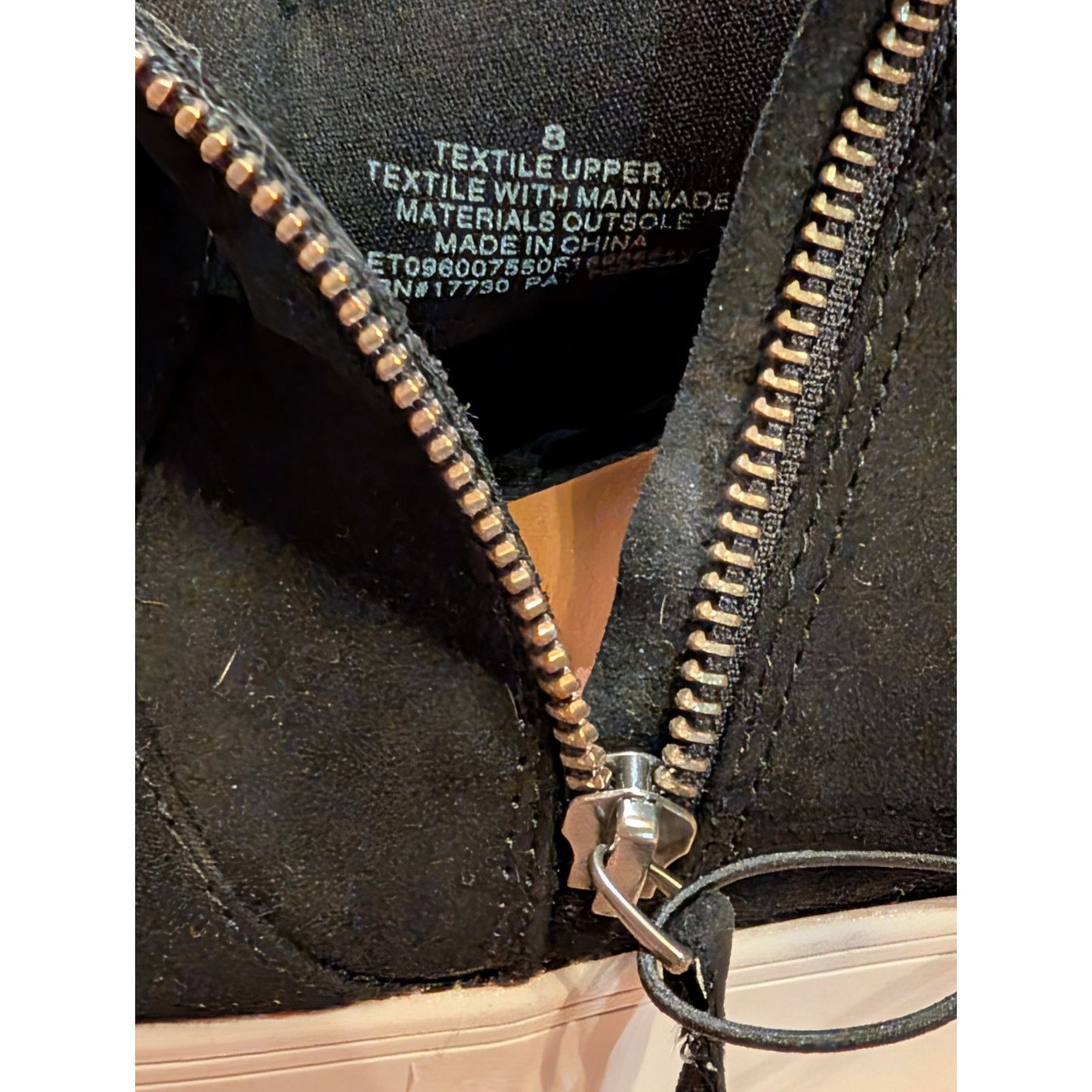 The Unbranded Brand Universal Thread Black Cindy Booties Faux Suede Women Size 8 Size US 8 / IT 38 - 4 Thumbnail