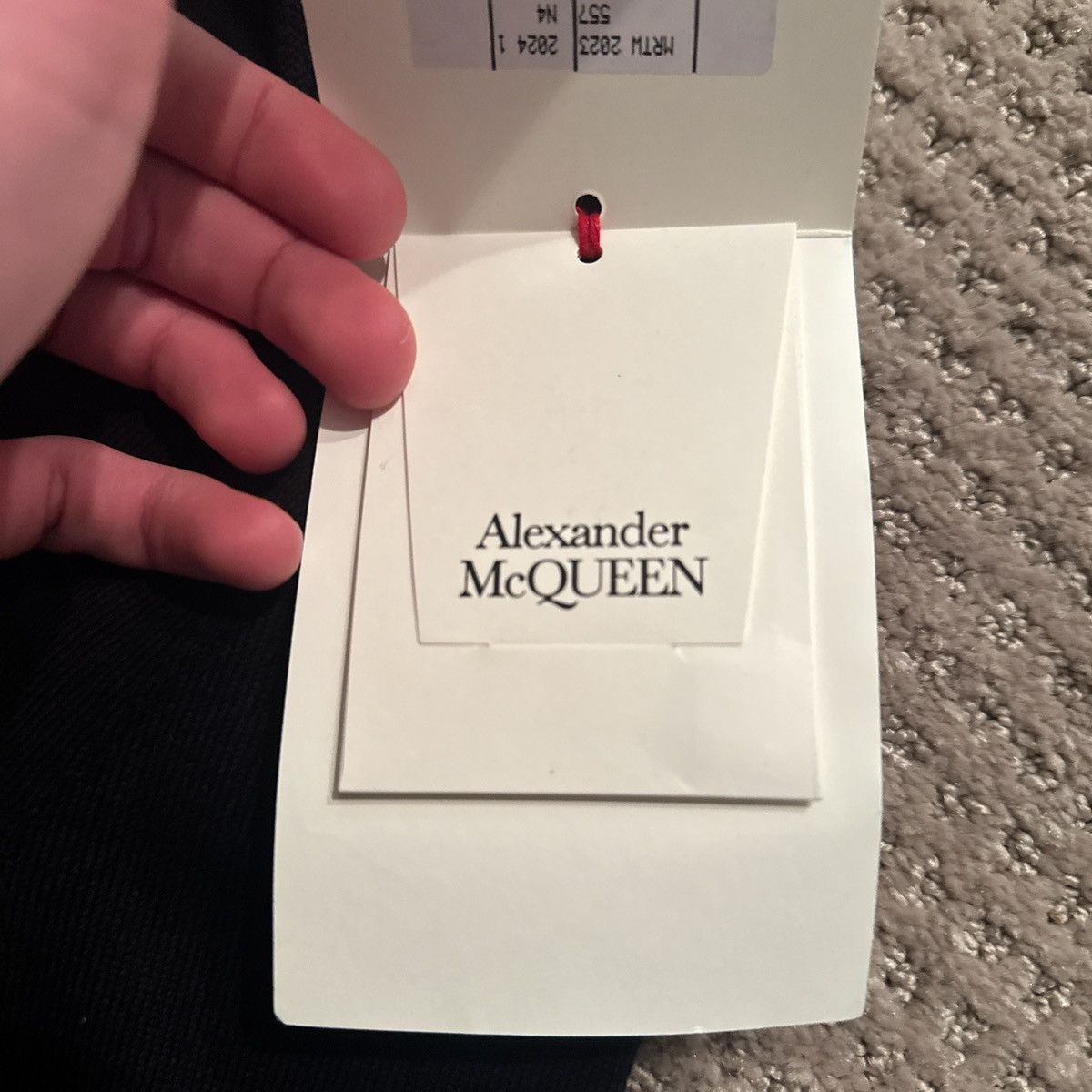Alexander McQueen Alexander Mcqueen ripped polo Size US XL / EU 56 / 4 - 5 Thumbnail