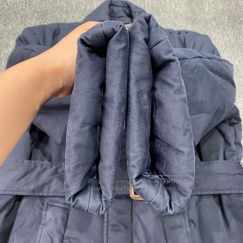 Balenciaga Balenciaga Blue Cotton Coat Jacket Size US S / EU 44-46 / 1 - 8 Thumbnail