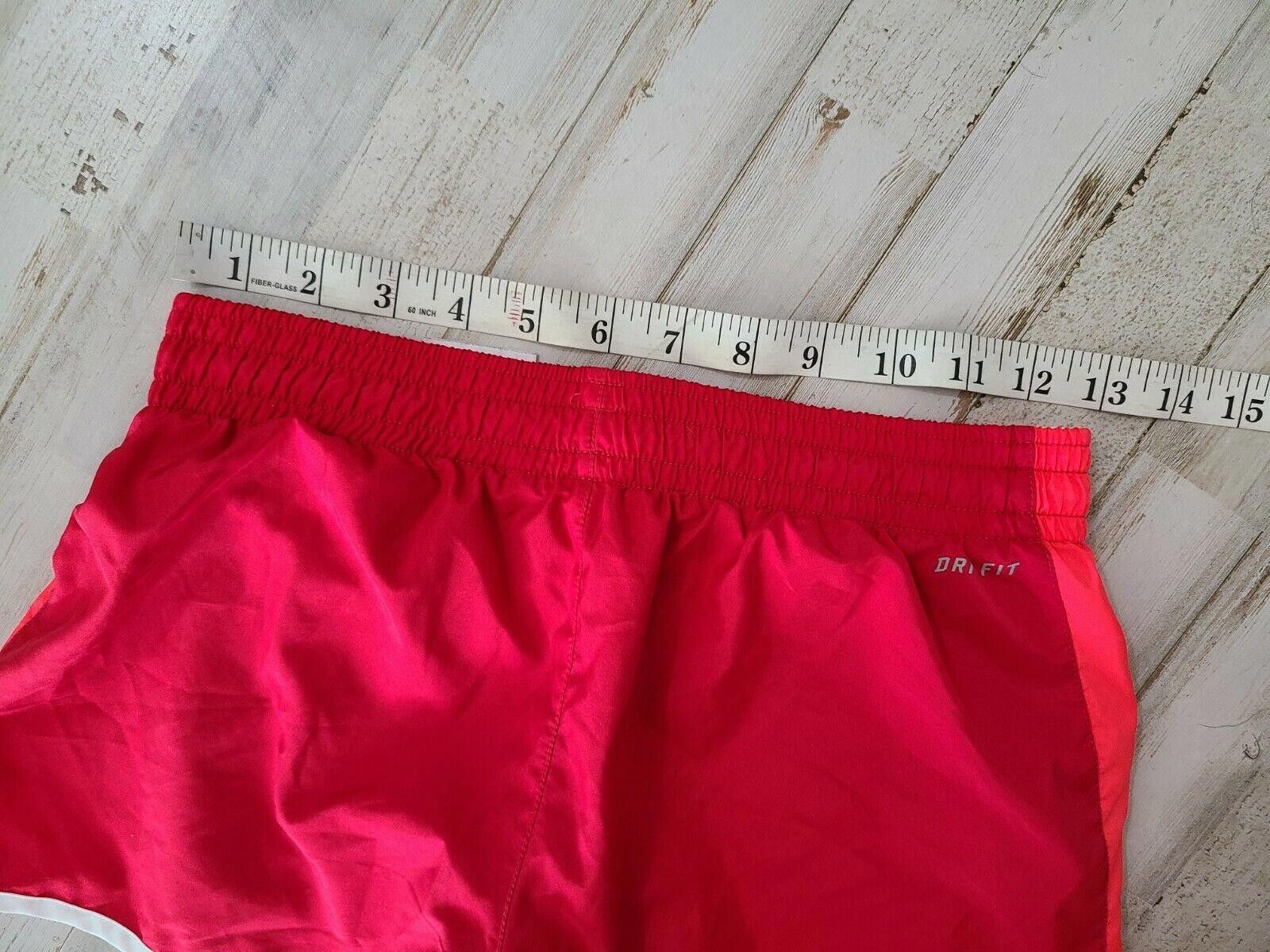 Nike Nike Dri Fit Shorts Extra Small Red Pink Loose Fit Running Size 26" / US 2 / IT 38 - 5 Thumbnail