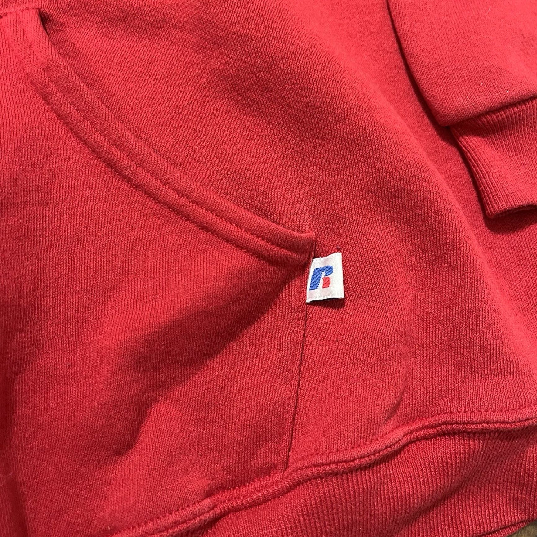 Russell Athletic VINTAGE Russell Athletic Hoodie Mens Large College Sweatshirt Arizona Wildcats Long Sleeve Red Size US L / EU 52-54 / 3 - 4 Thumbnail