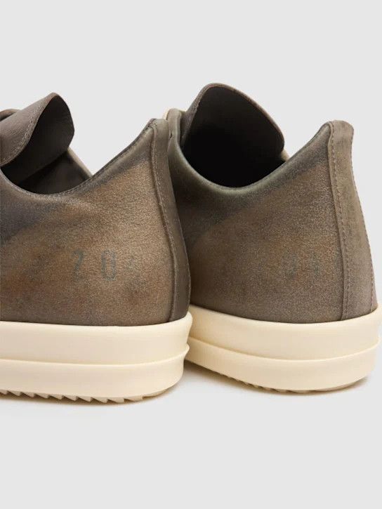 Rick Owens o1lsvrm0425 Low Sneaks Sneakers in Dust/Milk Size US 7 / EU 40 - 3 Thumbnail