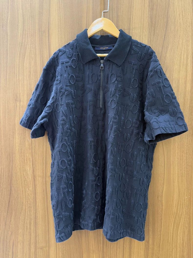 Louis Vuitton Louis Vuitton Letter jacquard straight-leg short-sleeve Po Size US L / EU 52-54 / 3 - 1 Thumbnail