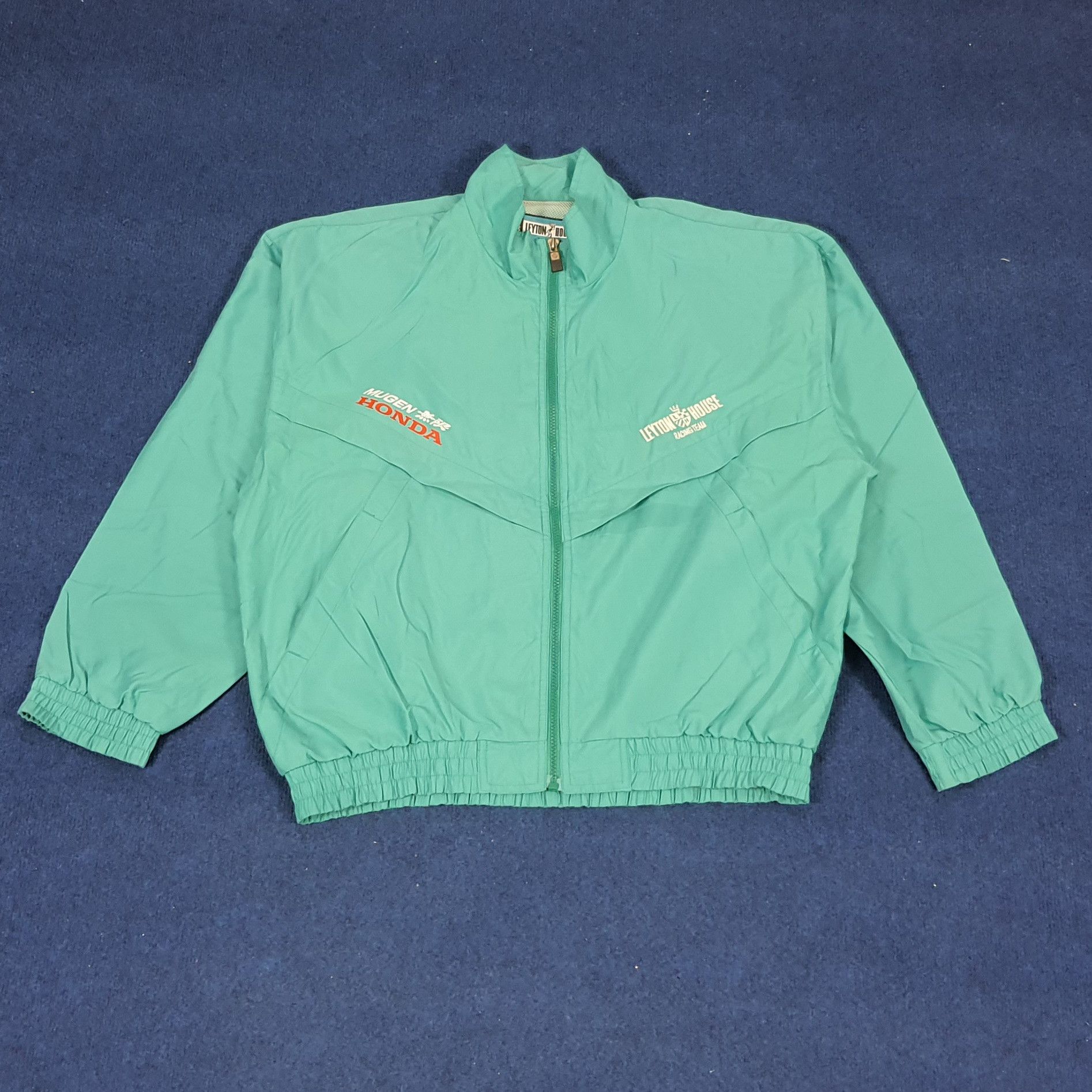 Japanese Brand × Vintage Vintage Mugen Honda Leyton House Racing Team Windbreaker Size US XL / EU 56 / 4 - 3 Thumbnail