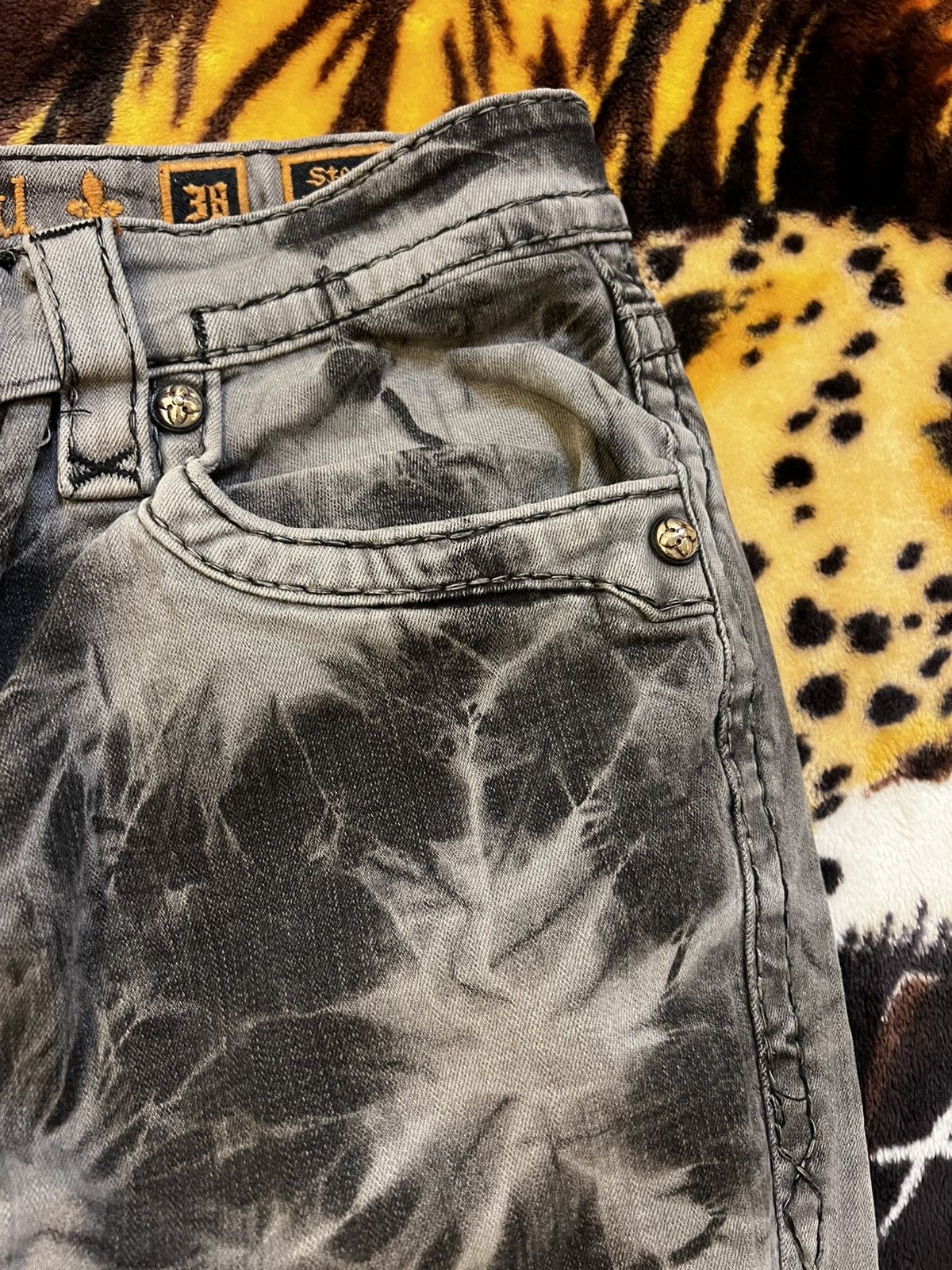 Japanese Brand × Rock Revival Rock Revival Steven Straight Size 38 Jeans Size US 38 / EU 54 - 15 Thumbnail