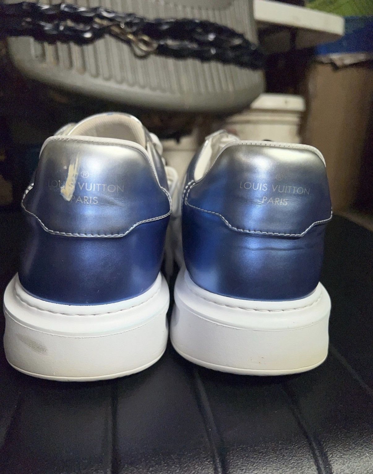 Louis Vuitton Louis Vuitton Beverly Hills Sneaker – Metallic Monogram Size US 7 / EU 40 - 3 Thumbnail
